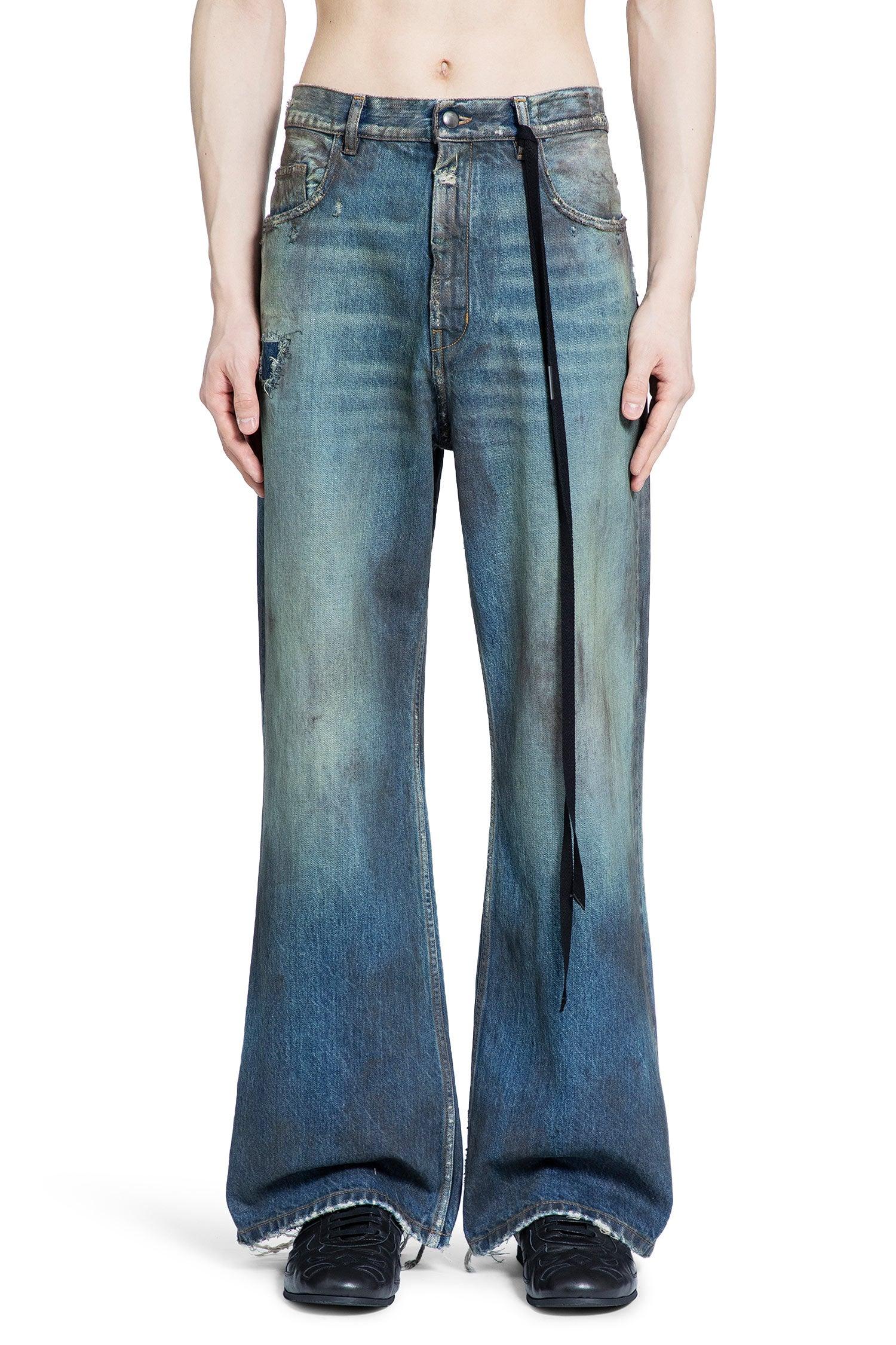 Ann Demeulemeester Modest Bootcut Jeans in Blue for Men | Lyst