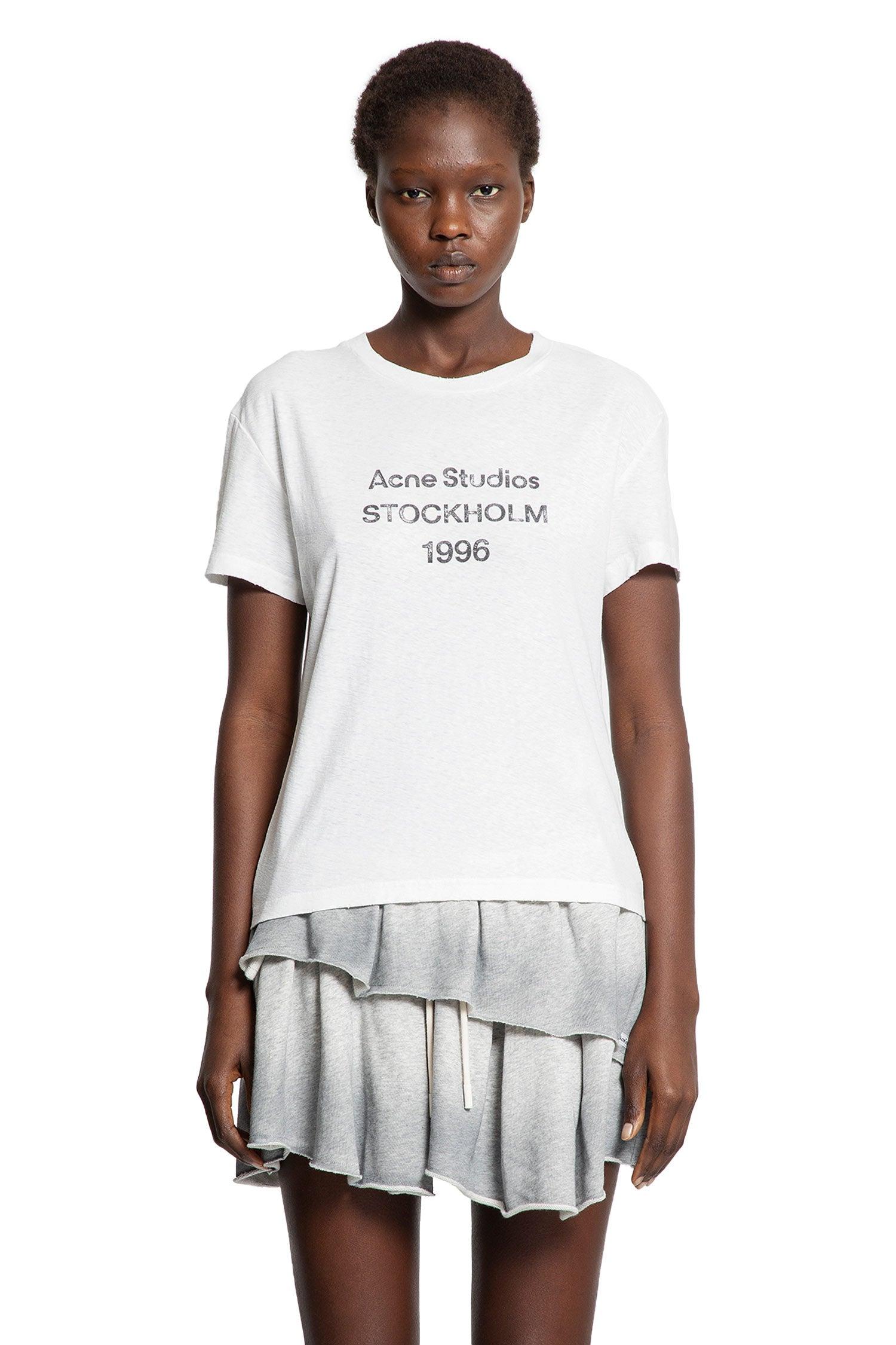 Acne Studios ホワイトロゴTシャツ 1996 Acne Studios 1996 LOGO T-SHIRT – THE GALLERY BOX