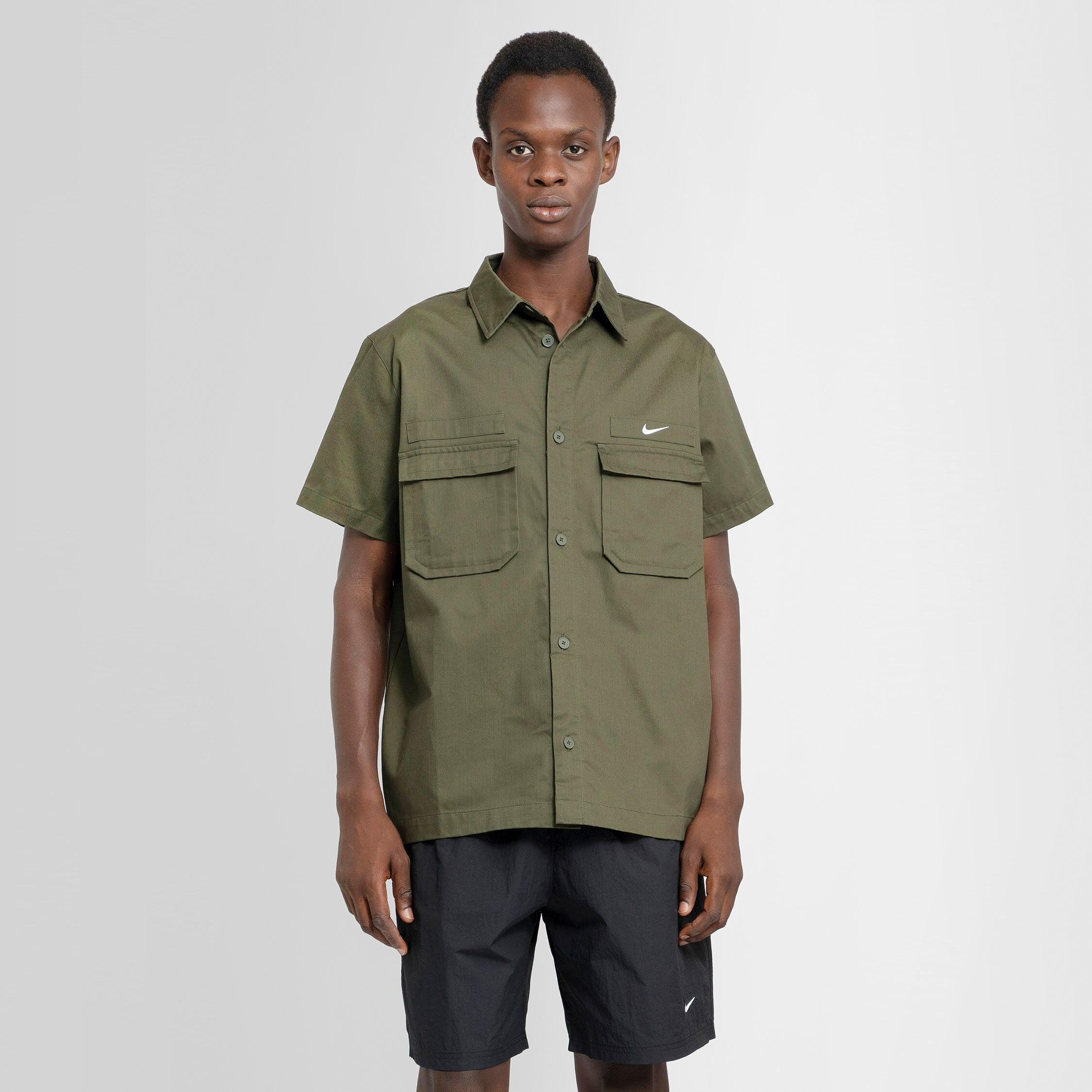 Nike Shirts in Green for Men | Lyst