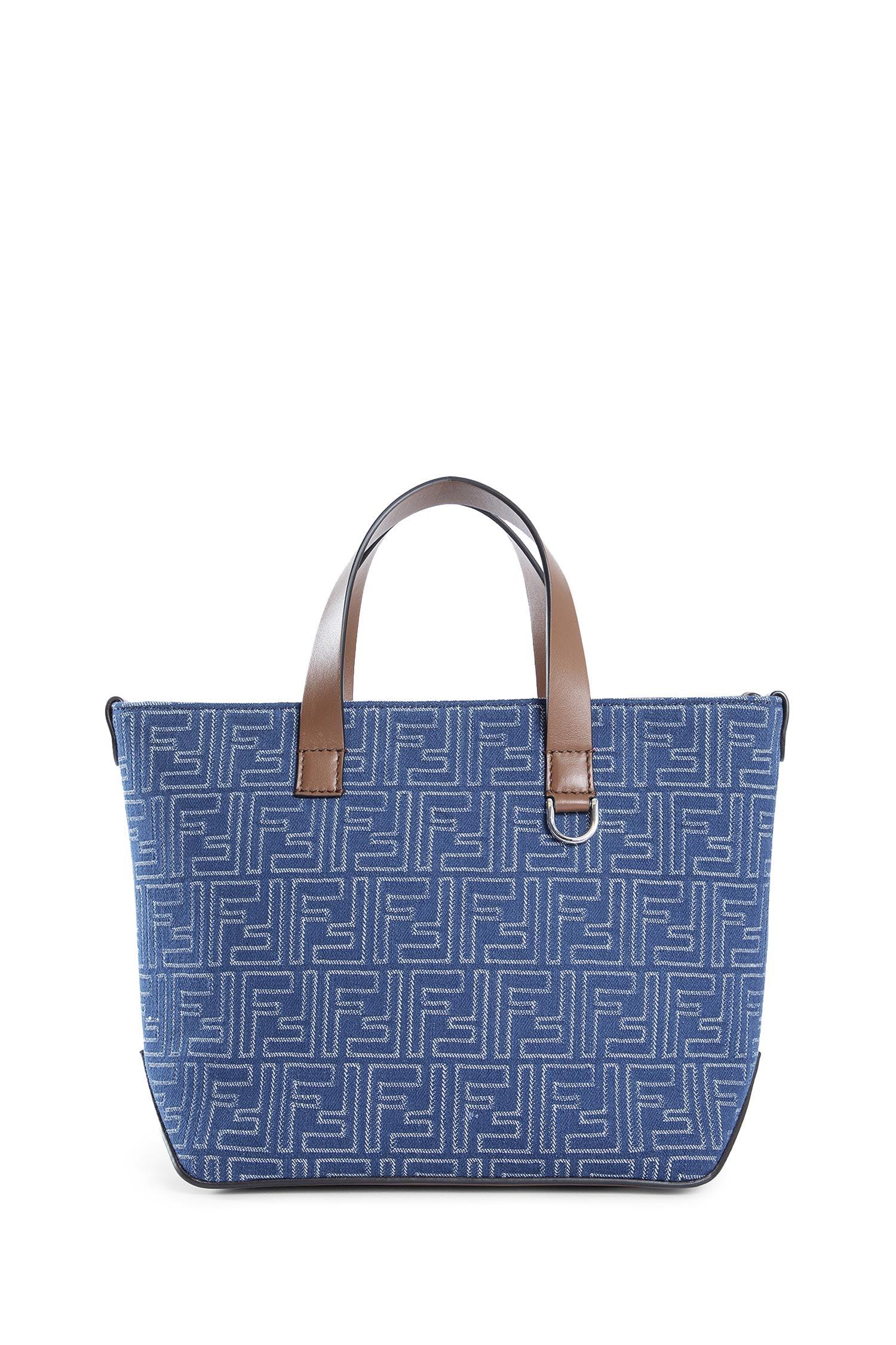 トートバッグ Fendi Embroidered Denim Summer Shopping Bag Fendi Embroderied denim Tote Bag | Grailed