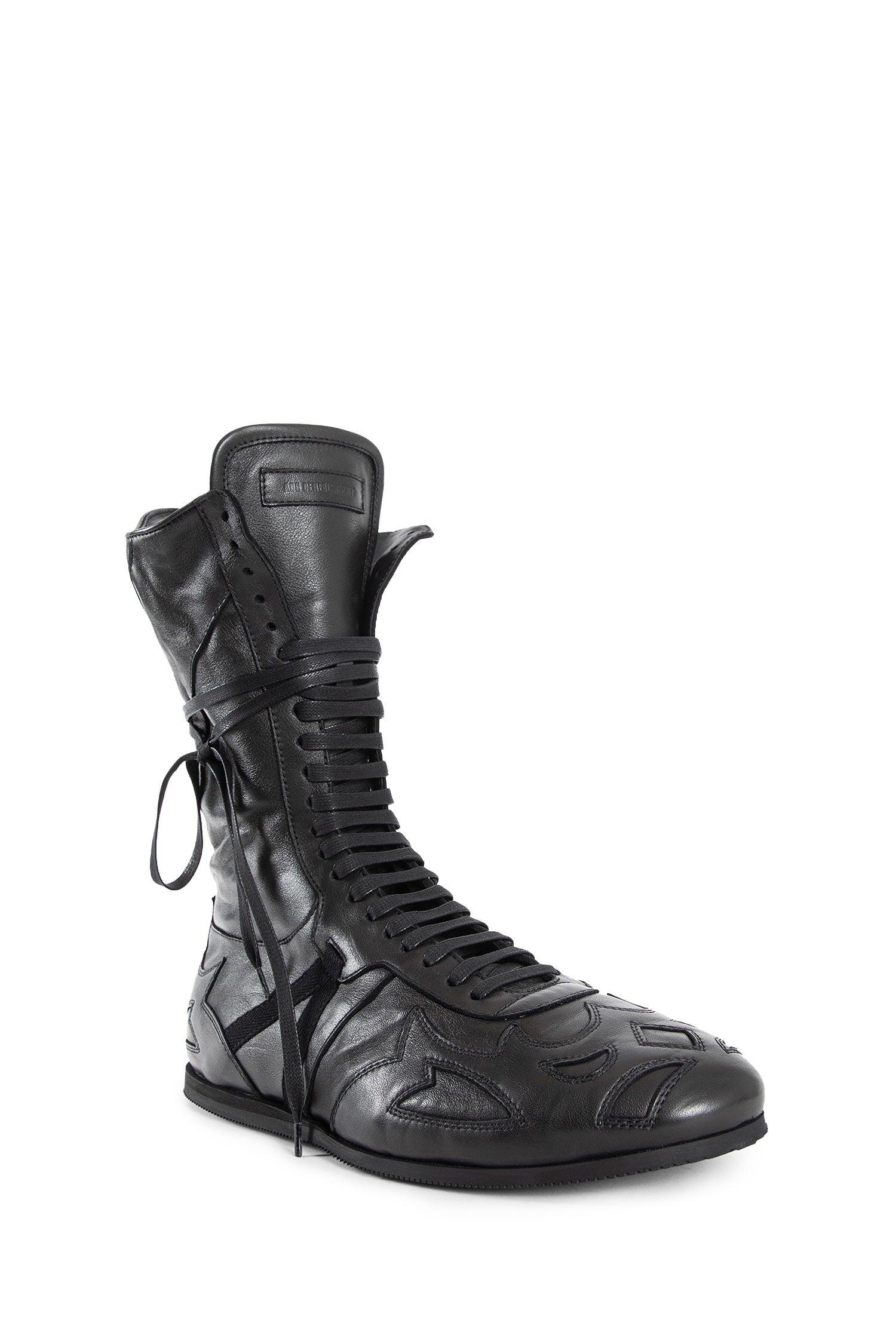 Myu　ANN DEMEULEMEESTER レザー ハイカットスニーカー Myu様専用 ANN DEMEULEMEESTER レザー ハイカットスニーカー