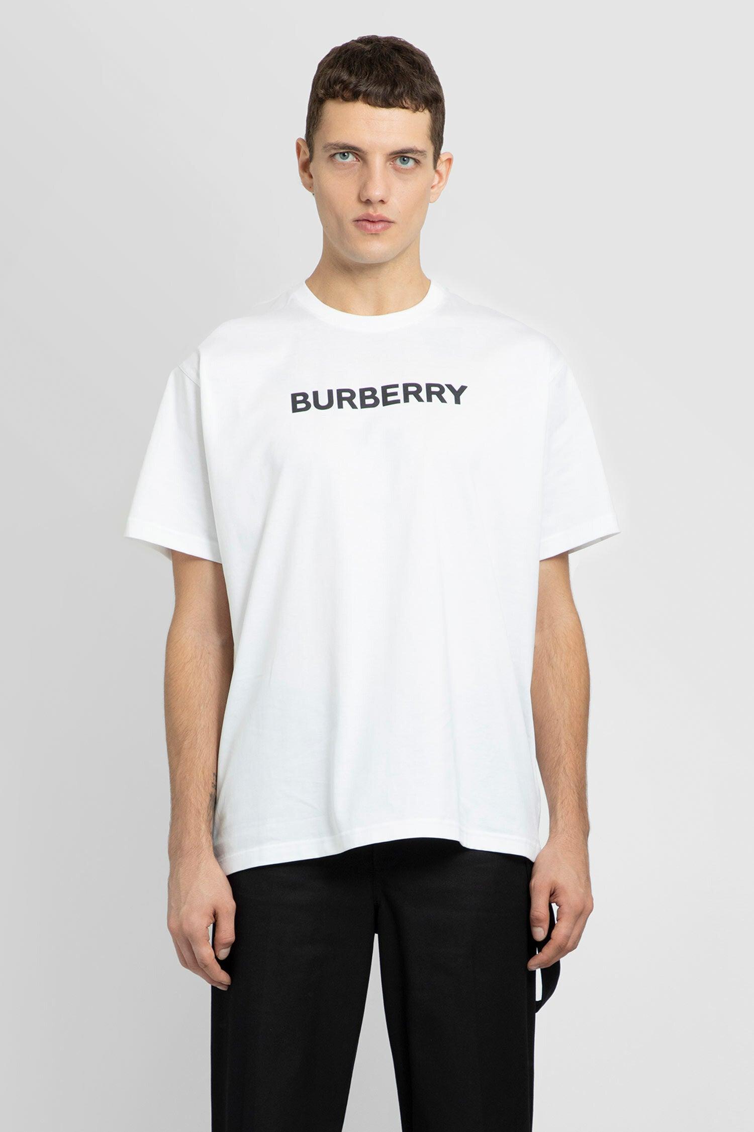 Burberry T-shirts in White for Men | Lyst