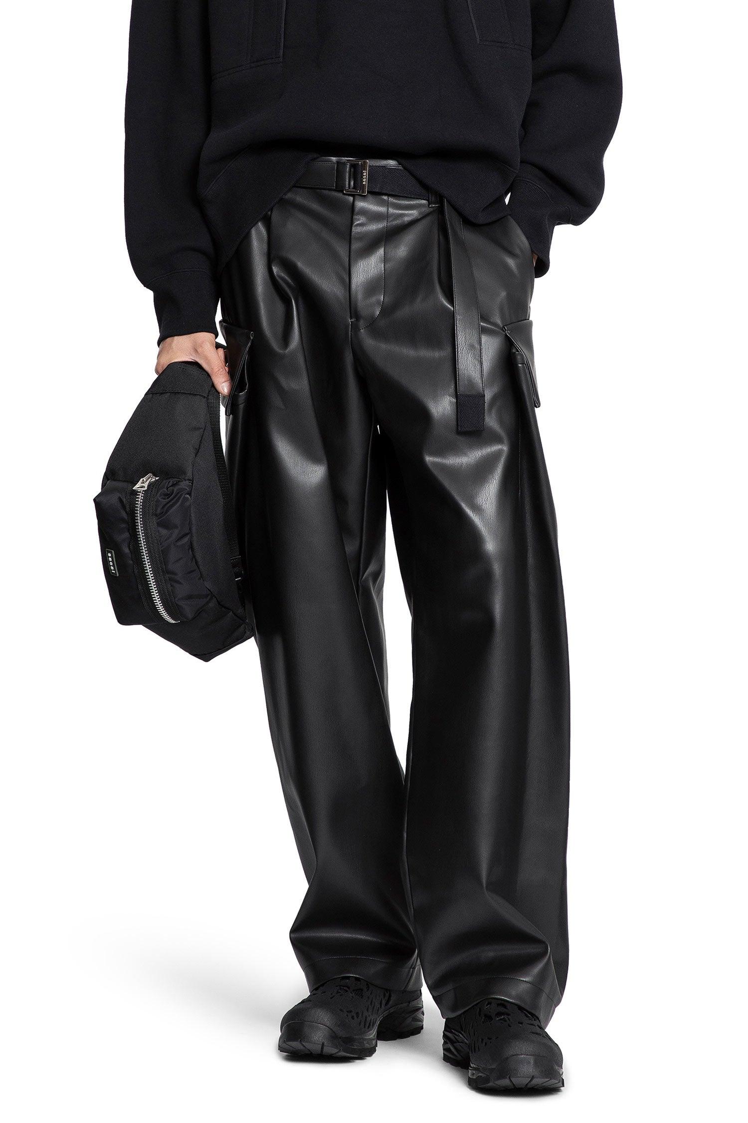 【sacai】2025aw Faux Leather Pants Faux Leather Pants | sacai Official Store サカイ オフィシャル