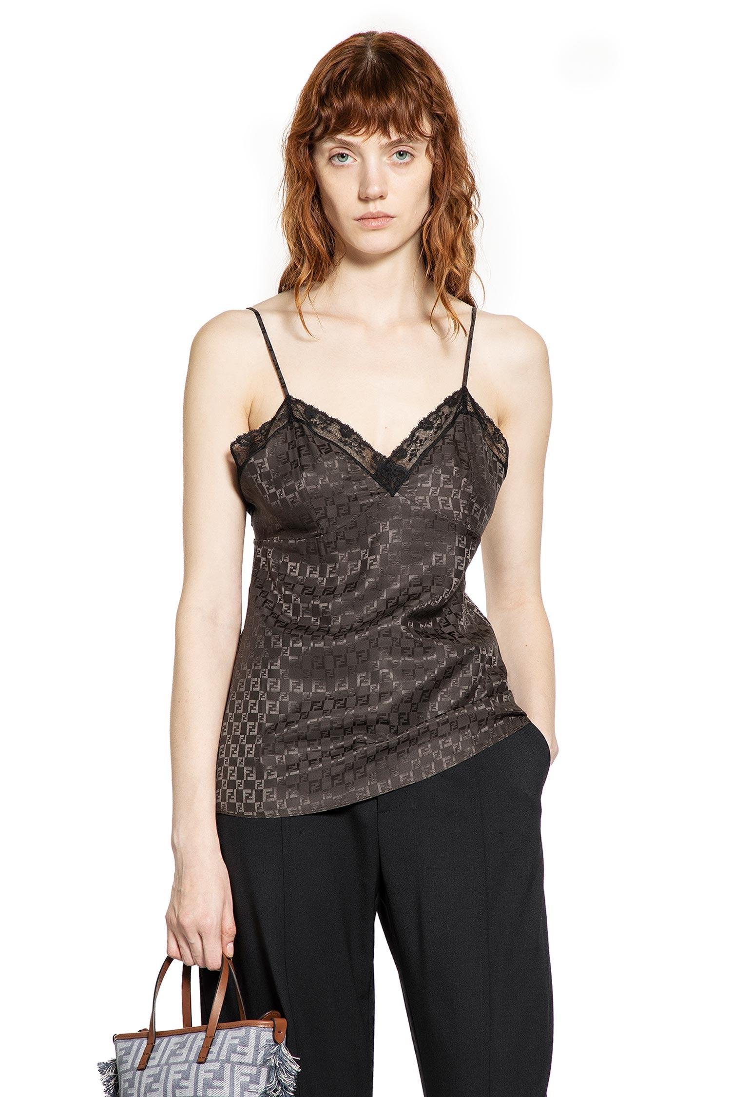 Fendi Sleeveless and tank tops for Women | Online Sale up to