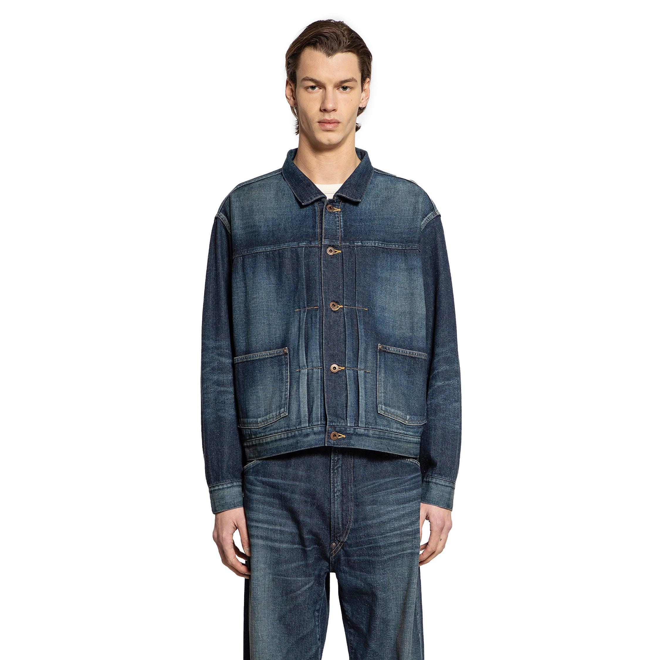 TAIGA TAKAHASHI Lot .714 Denim Jacket in Blue for Men | Lyst