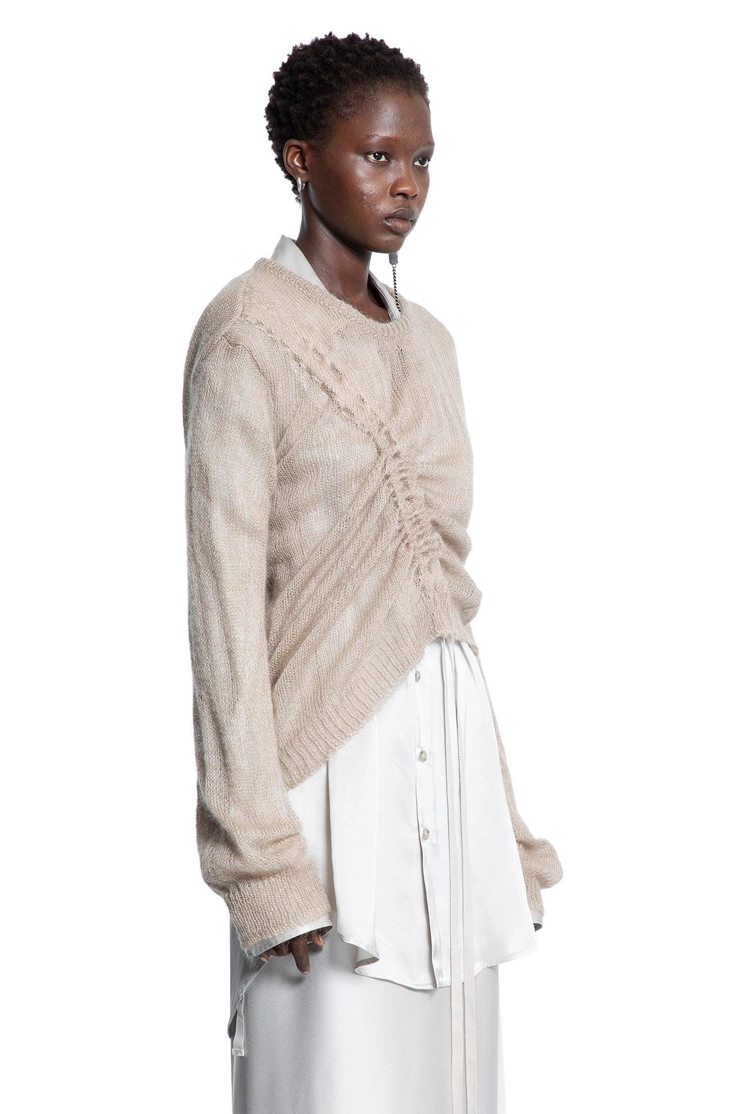Tシャツ・カットソー Ann Demeulemeester KRIS KNITTED 3-HOLES TOP Ann Demeulemeester Knitwear for Women | Online Sale up to 65