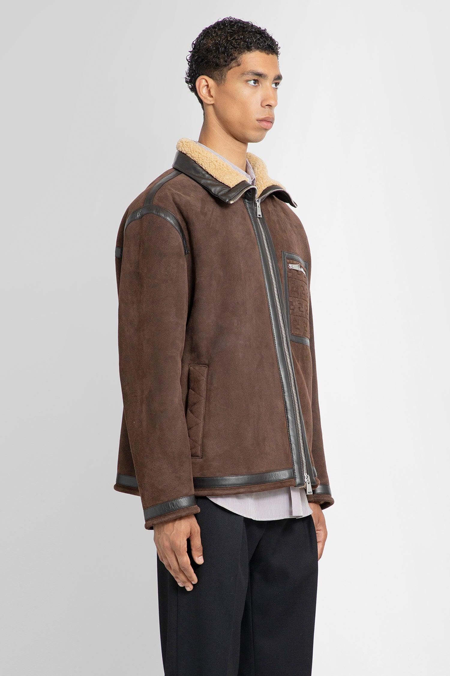 Represent clothing shop shearling jacket