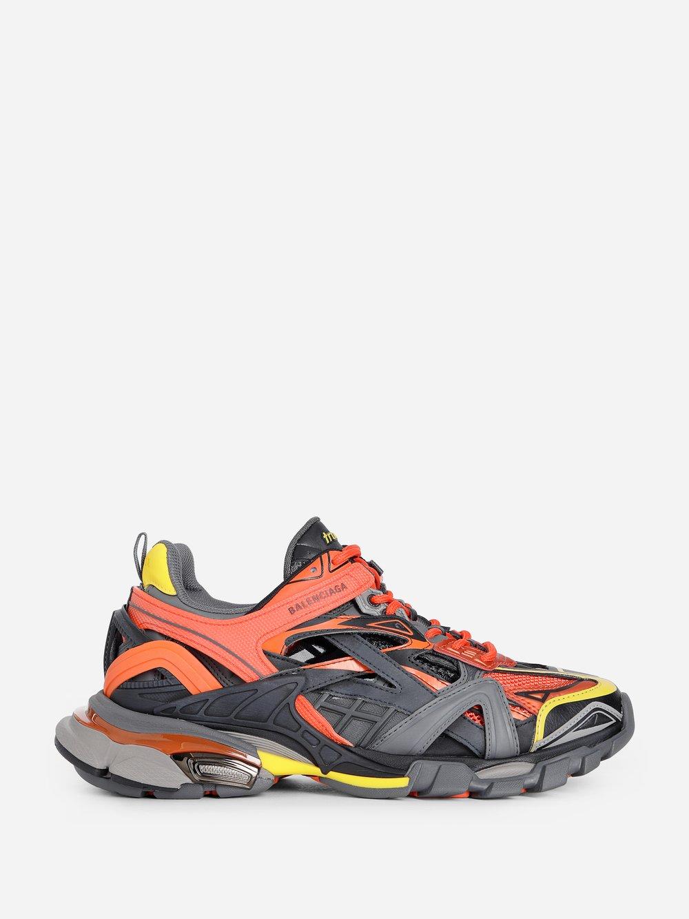 orange balenciaga men's sneakers