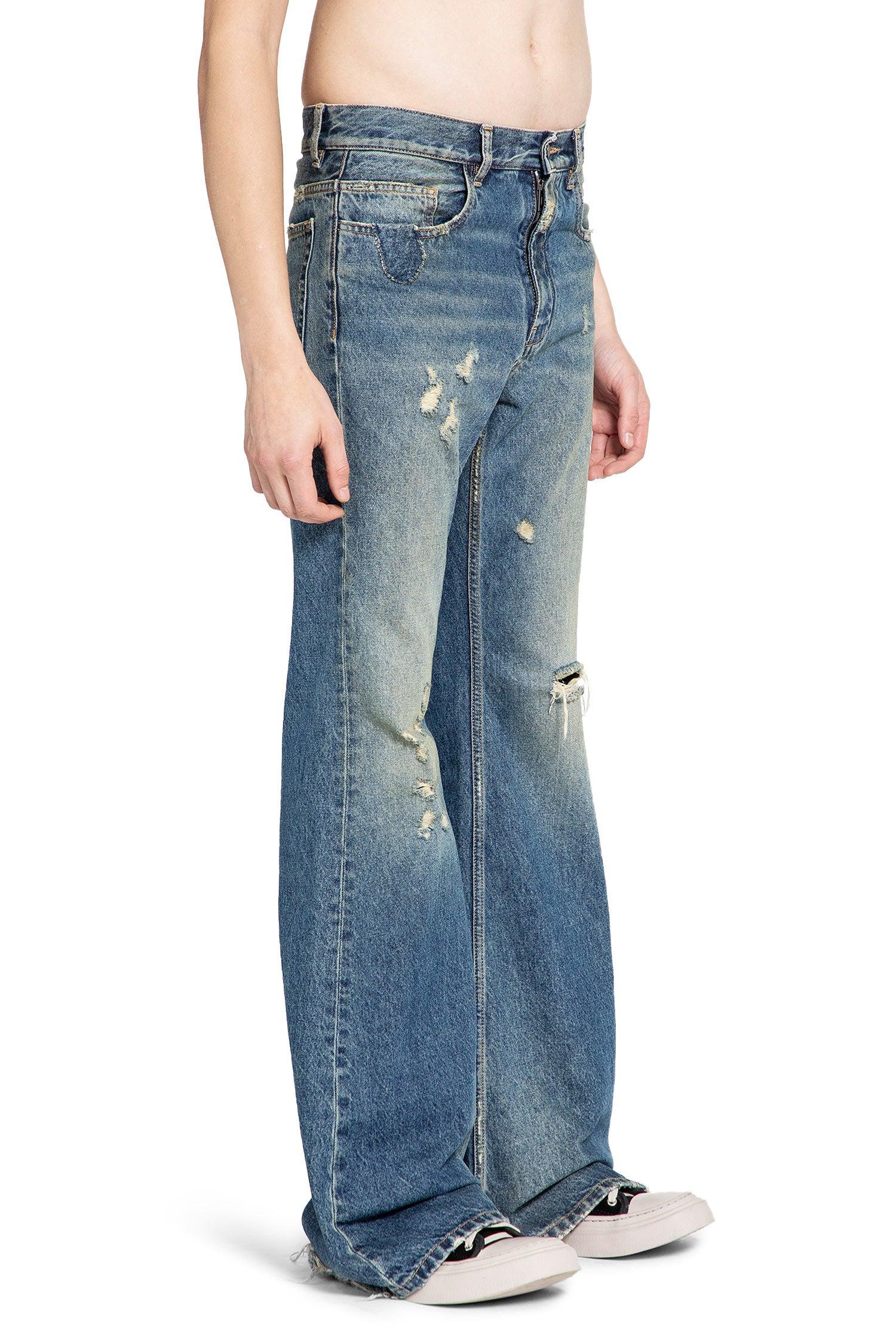 Ann Demeulemeester Hamo Bootcut Jeans in Blue for Men | Lyst