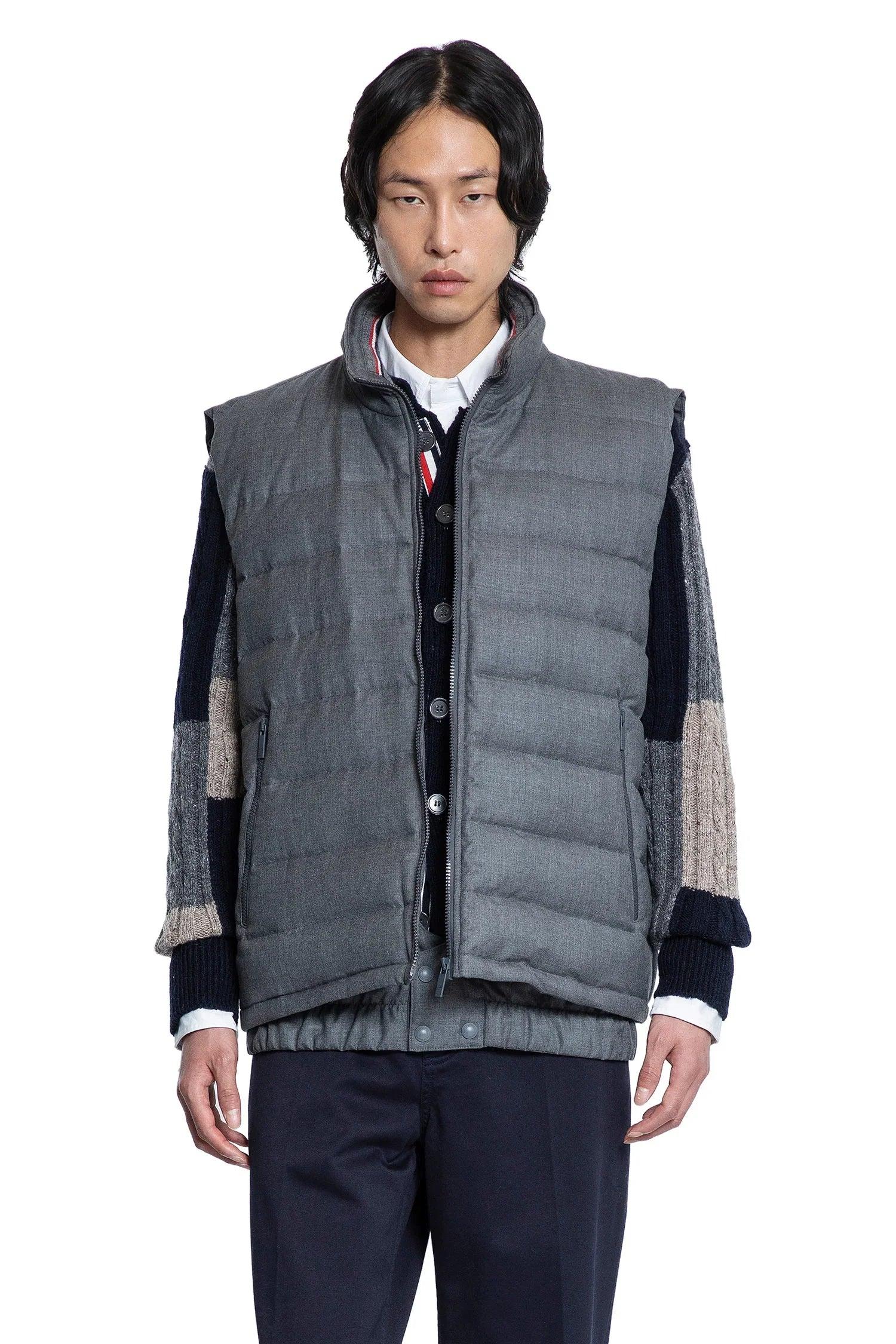 【送料&関税込】Thom Browne Full Zip Down Vest Thom Browne Full Zip Down Vest | italist