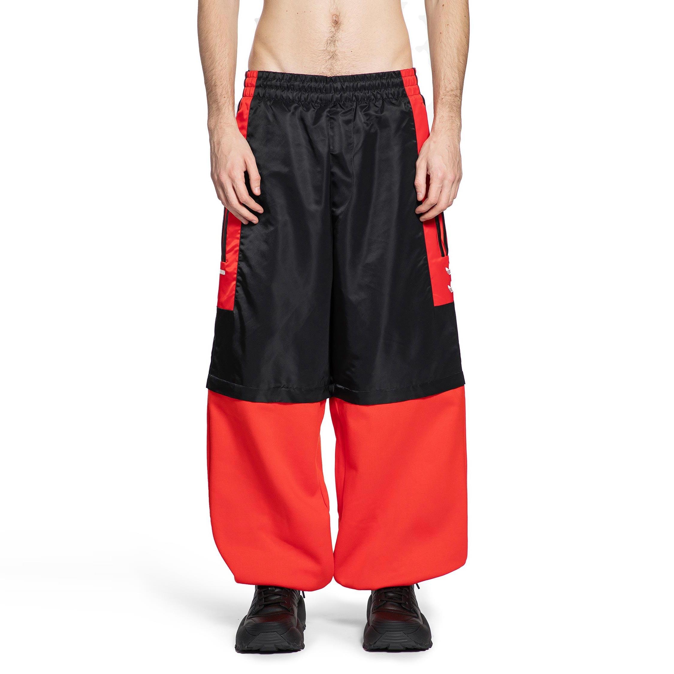 adidas Willy Chavarria Fleece Track Pants in Red for Men | Lyst UK