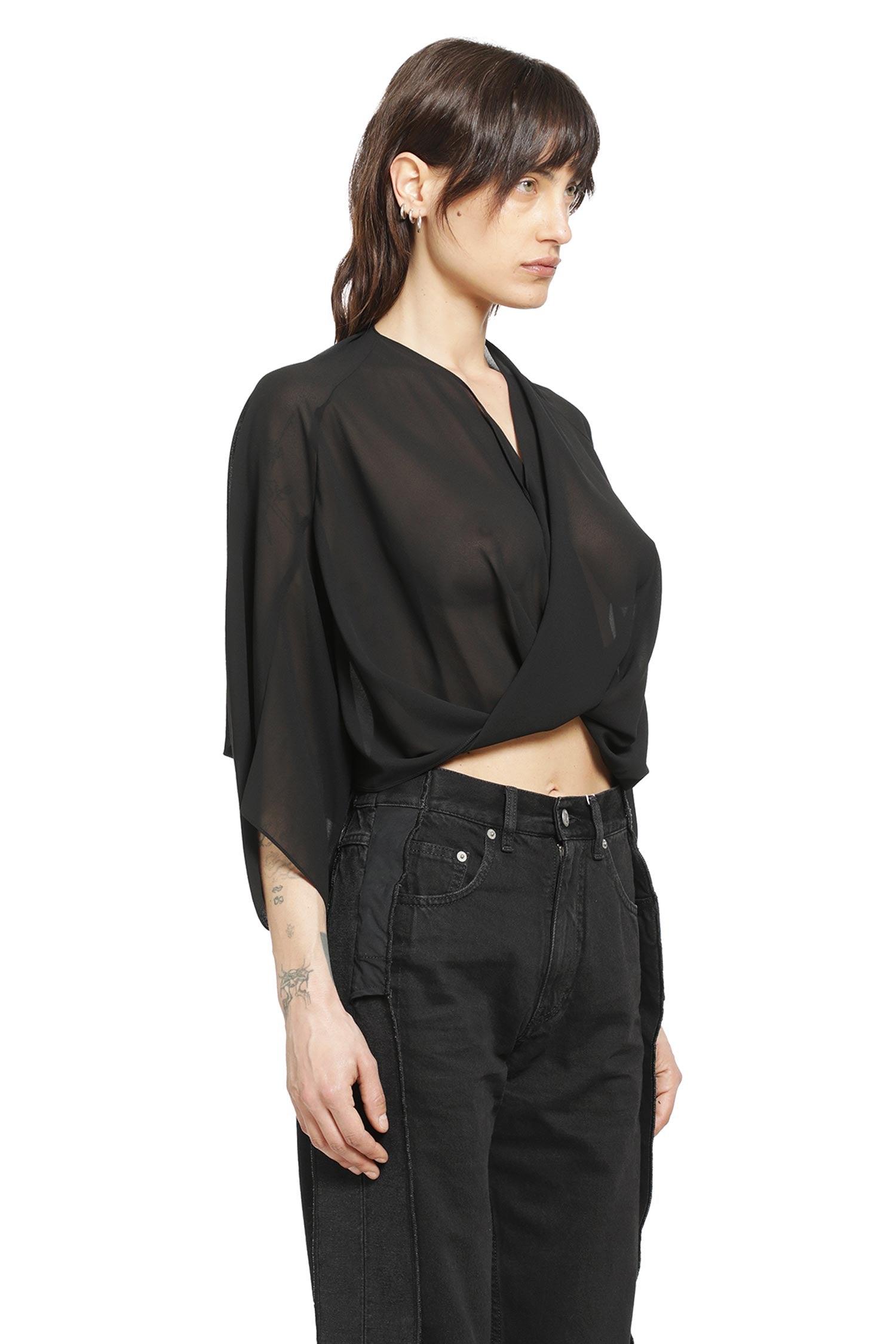 MM6 by Maison Margiela Mesh Tops for Women | Lyst
