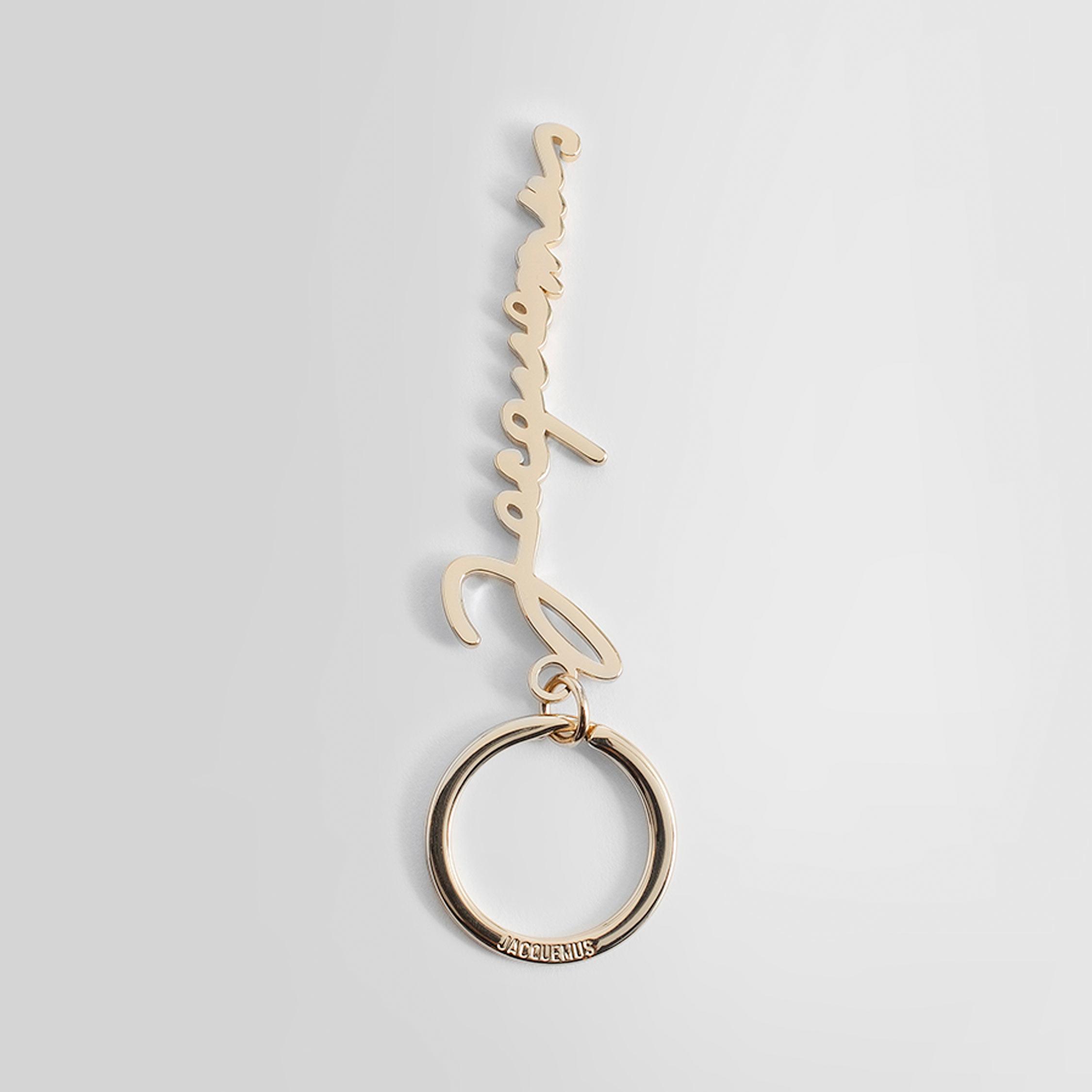 Jacquemus Keychains in Metallic Lyst