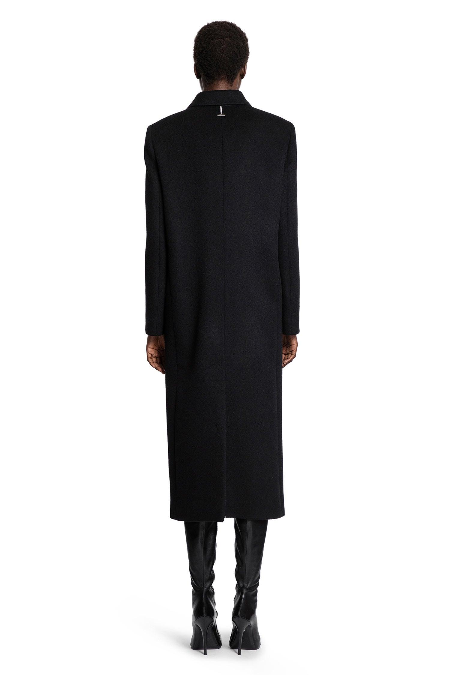 VIP【関税送料無料】希少 ALEXANDER MCQUEEN BLACK WOOL COAT Alexander McQueen Black single-breasted jacket in wool
