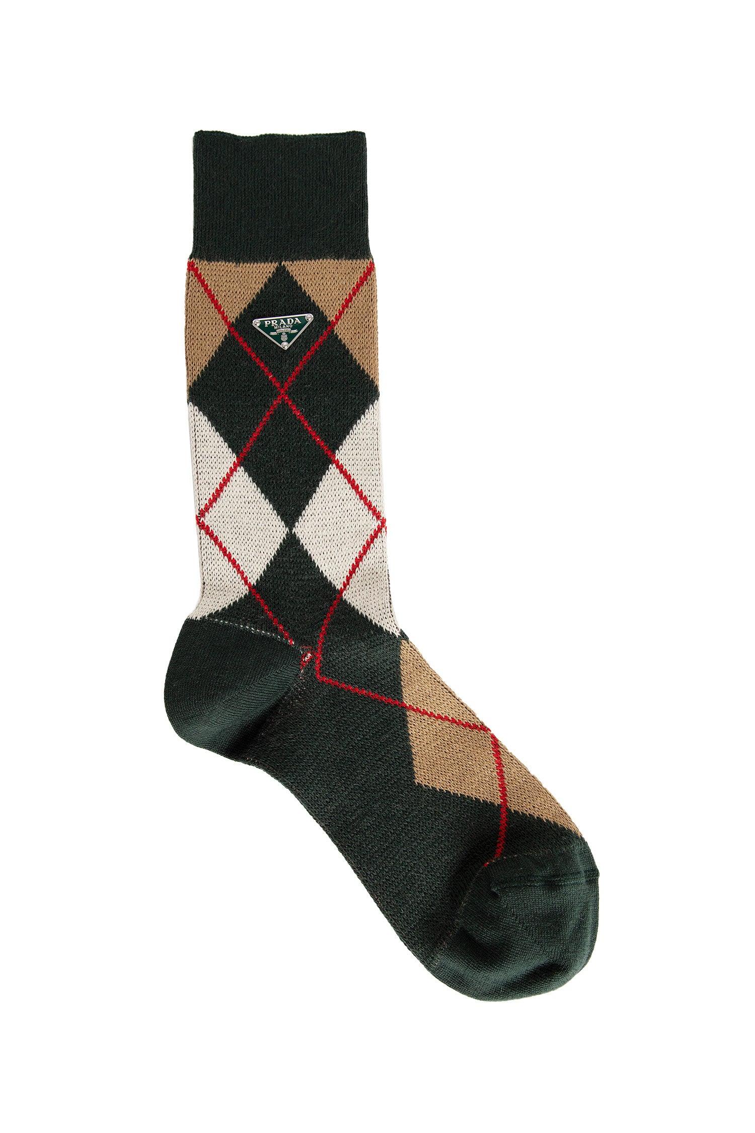 Prada Socks in Black Lyst UK