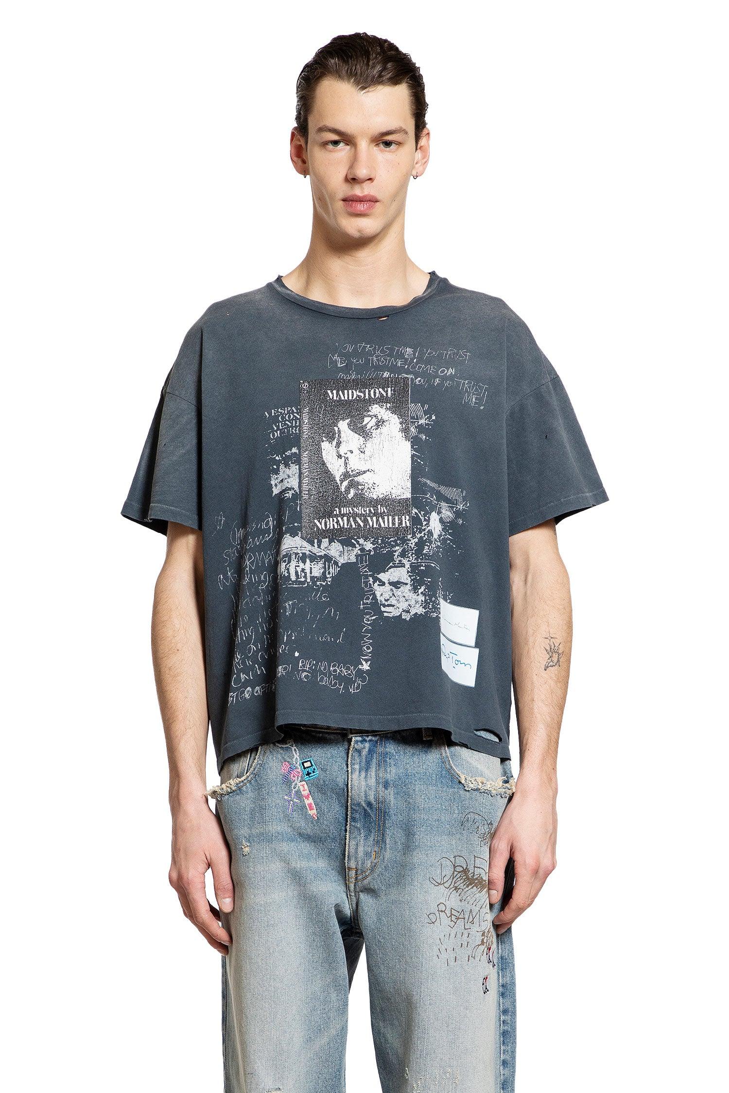 PALY HOLLYWOOD MAIDSTONE TEE ダメージTシャツ Paly Hollywood Maidstone Tee in Blue for Men | Lyst