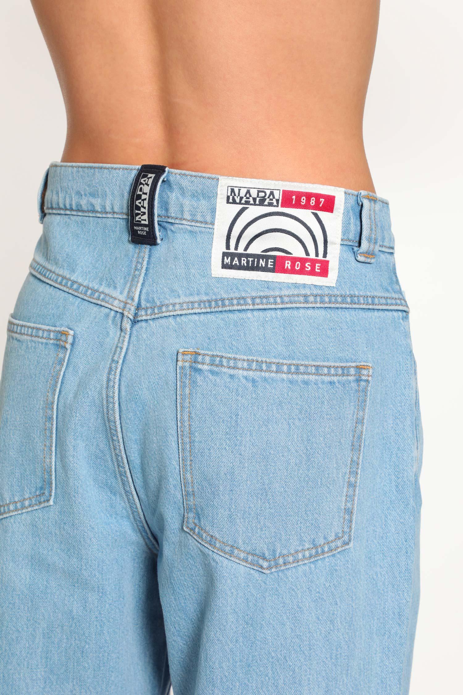 Napapijri Martine Rose L-Blackburn Rep Jeans in Blue for Men | Lyst UK