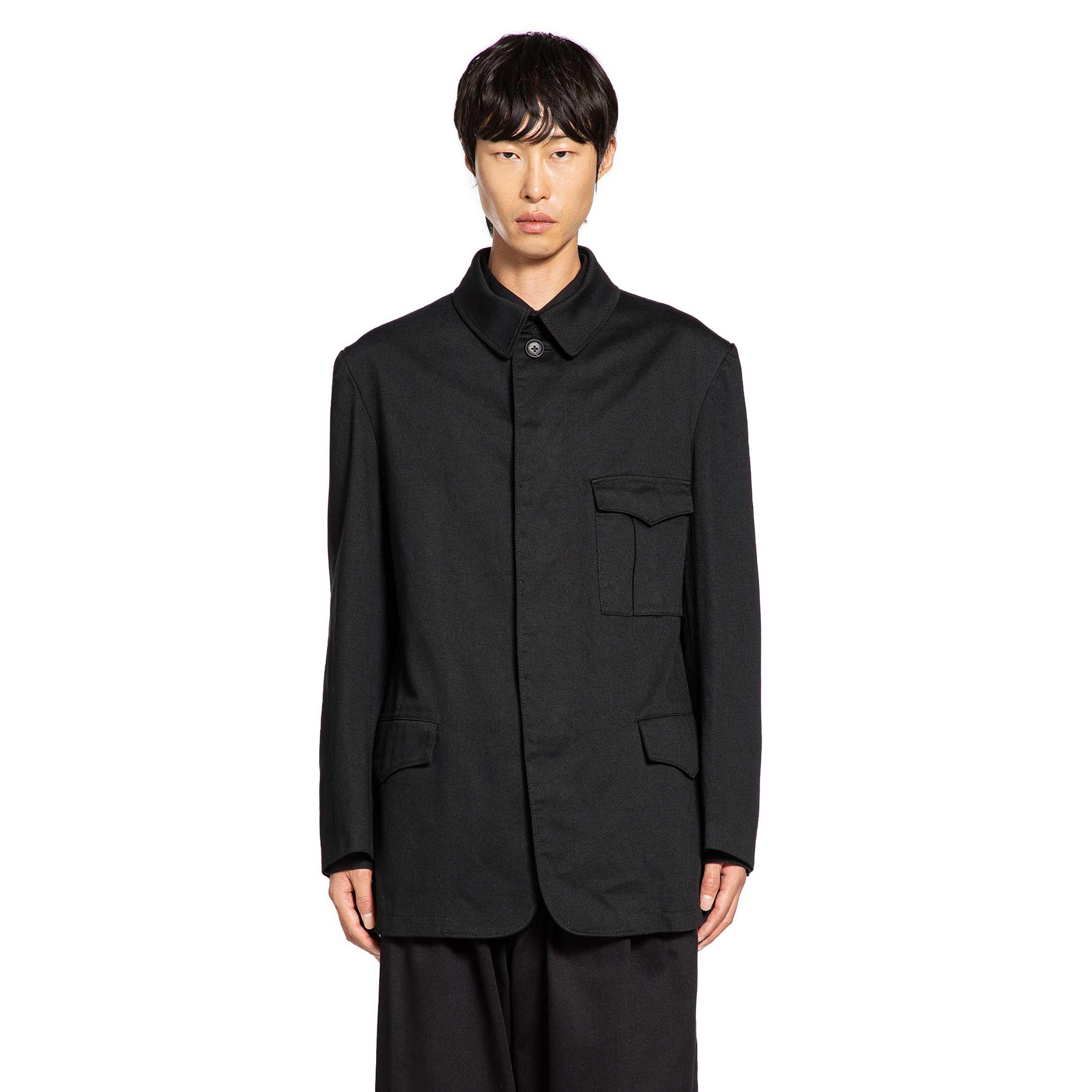 ジャケット・アウター Y's for men Cotton Military Jacket Black Y's for men Military Jacket in Black for Men | Lyst