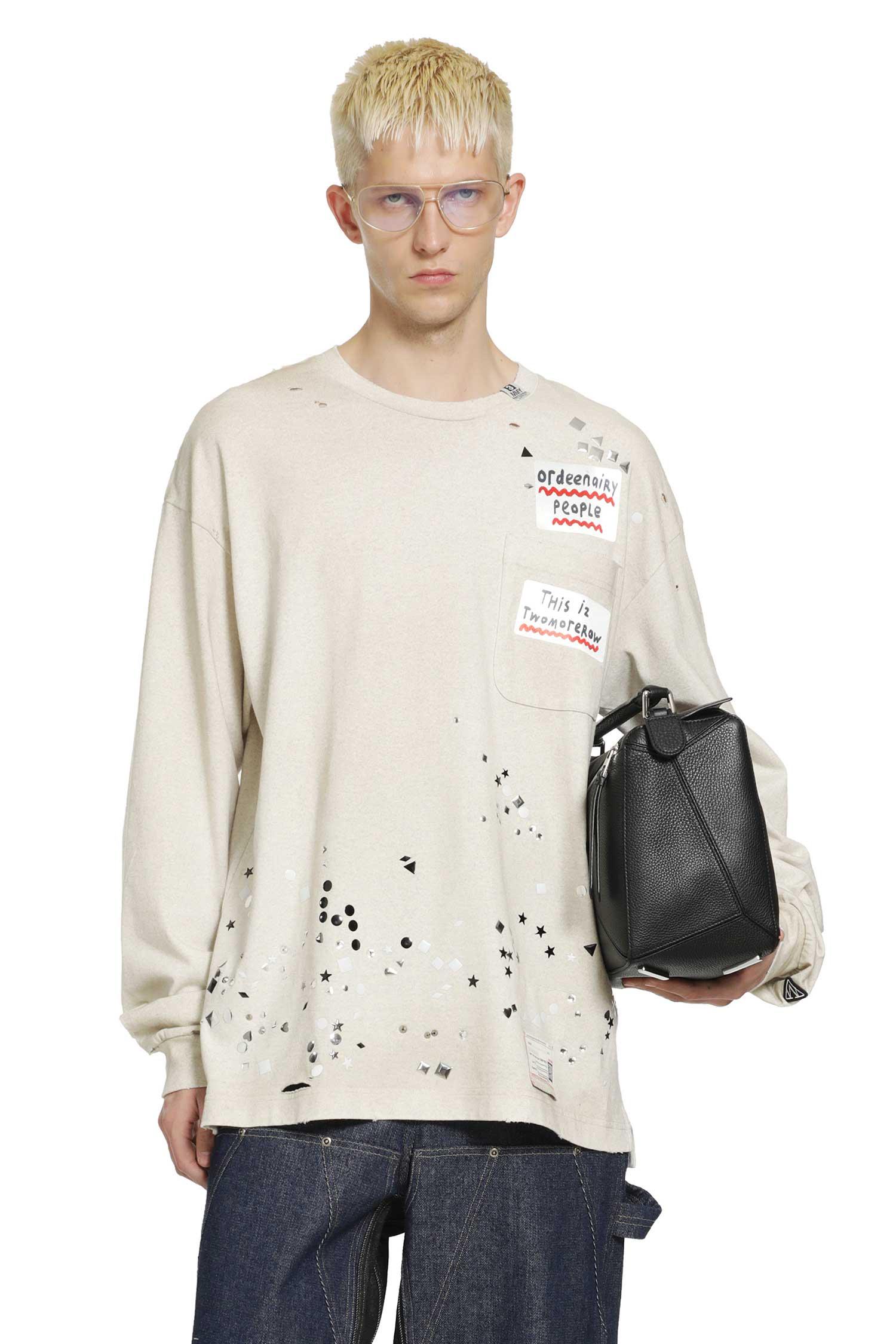 【Maison Mihara Yasuhiro】Tucked LS Tee Maison Mihara Yasuhiro Long-sleeve t-shirts for Men | Online Sale
