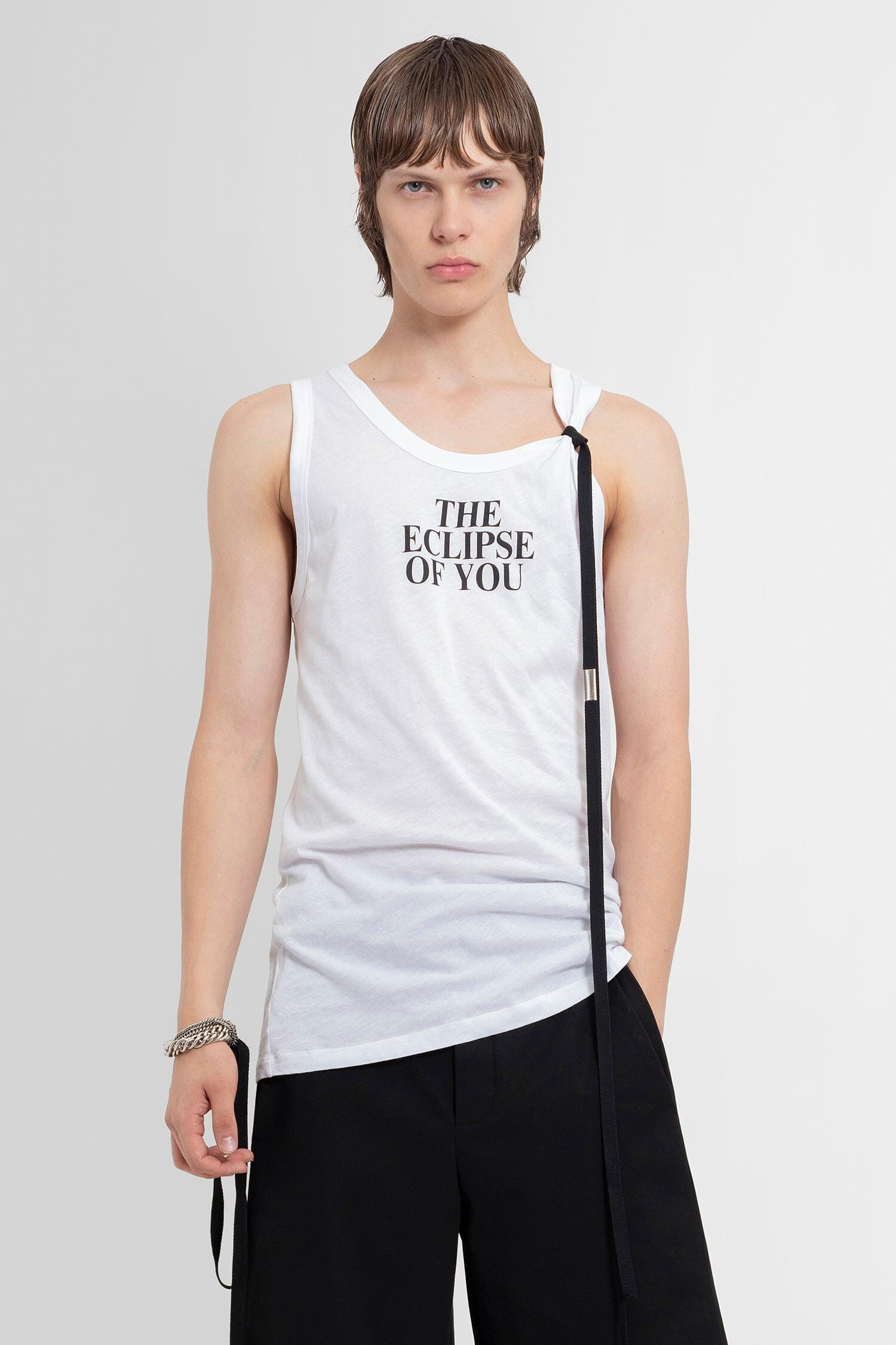 ANN DEMEULEMEESTER タンクトップ XS ホワイト Ann Demeulemeester ウィメンズ タンクトップ & キャミソール