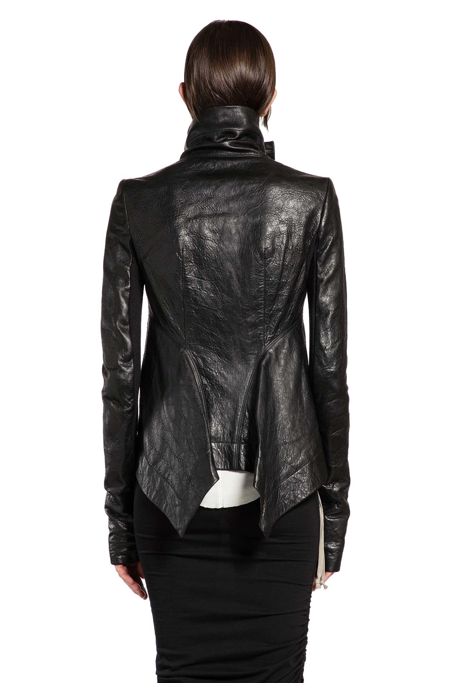 Rick Owens Temple Naska Biker Jacket in Black | Lyst