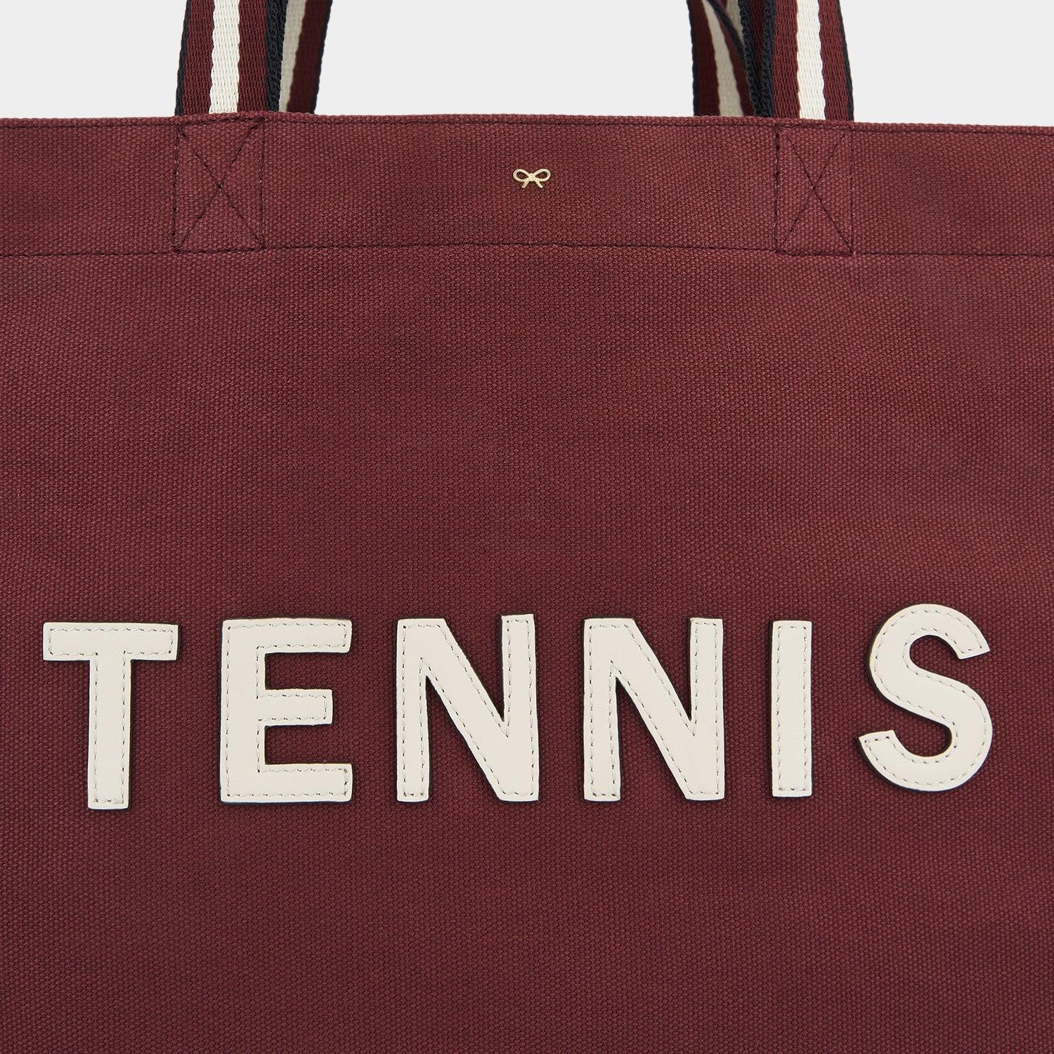 Anya Hindmarch Tennis Household Tote in Red | Lyst UK