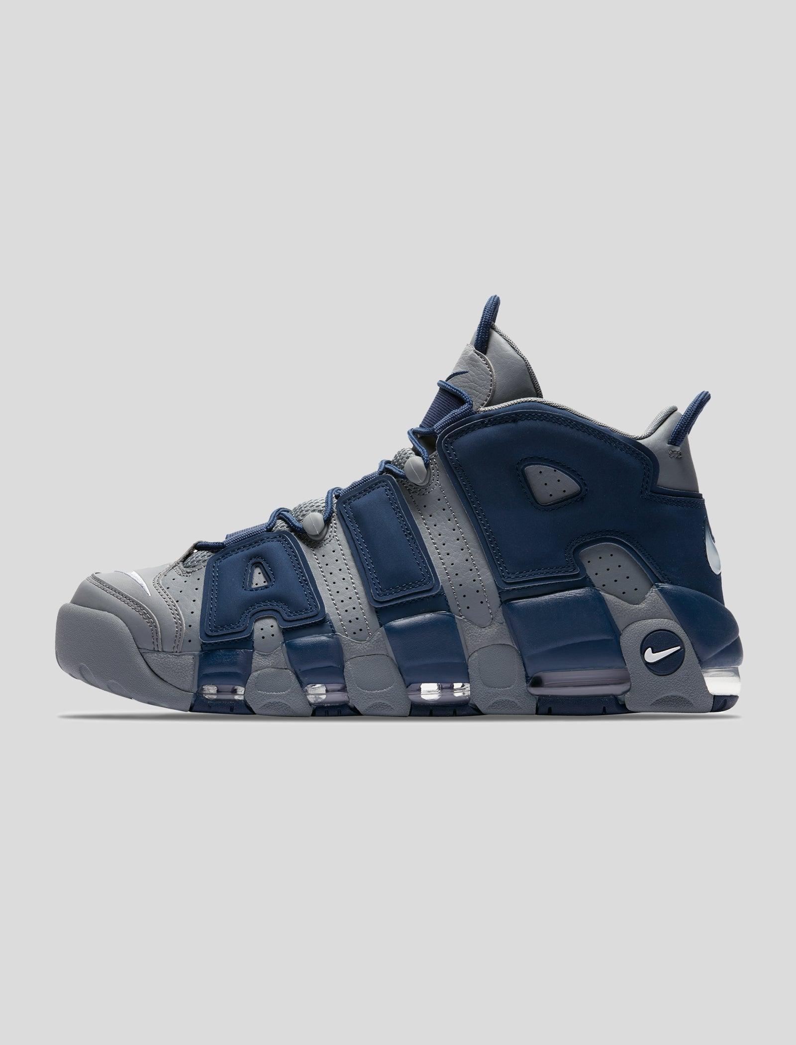 Nike Leather Air More Uptempo '96 in Blue for Men | Lyst
