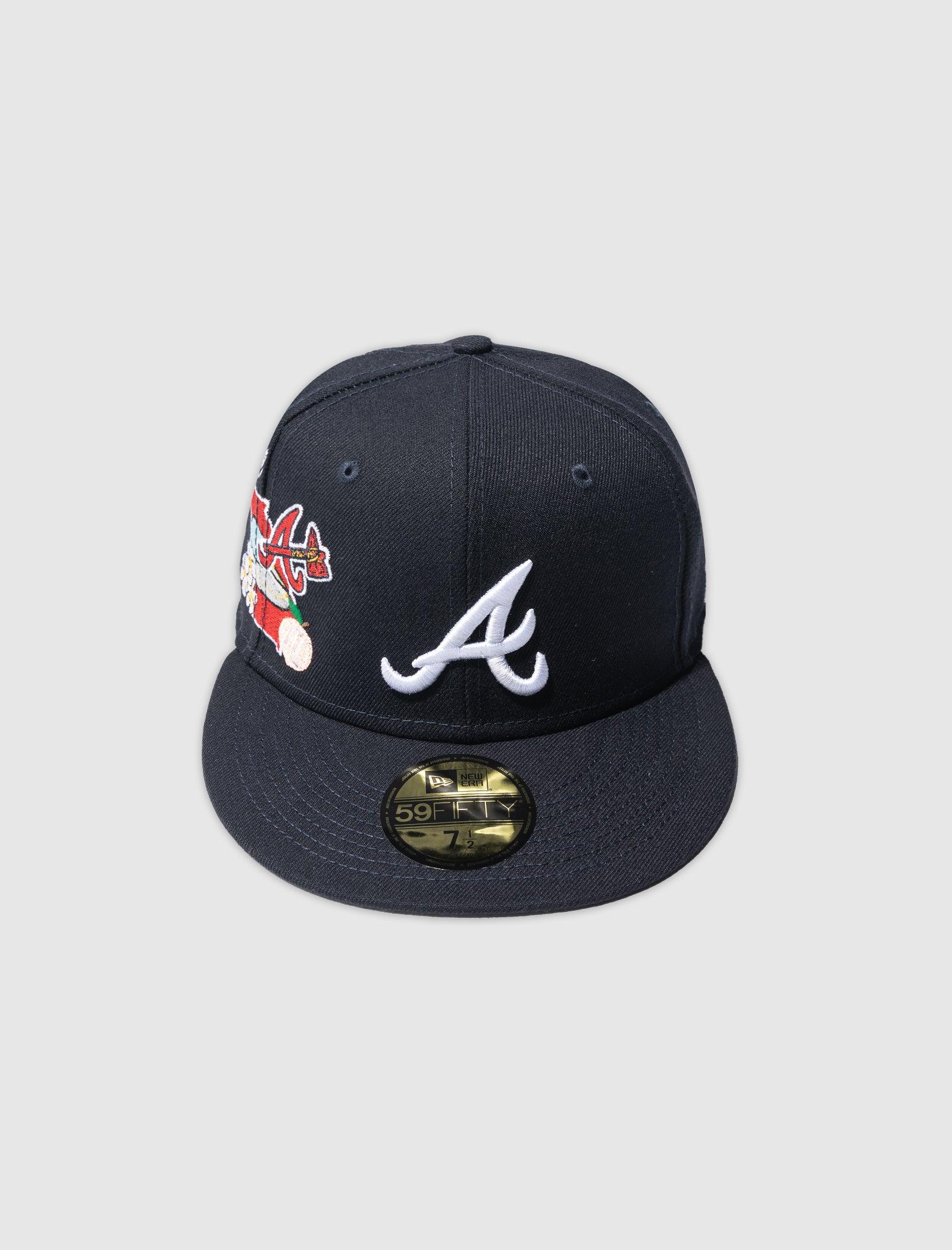 KTZ Gwinnett Braves 59fifty Cap in Blue for Men