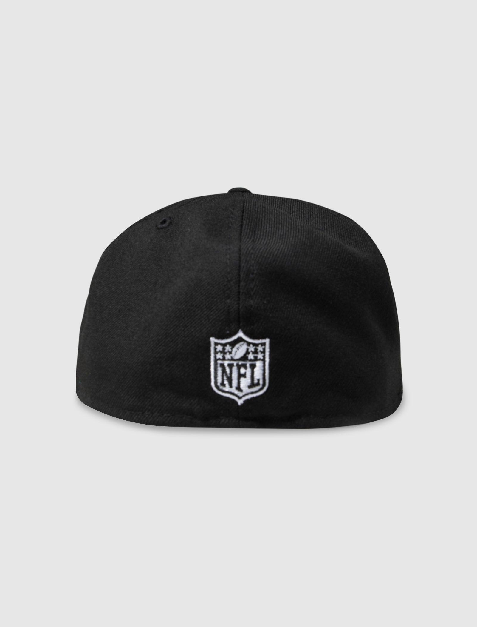 KTZ Black Las Vegas Raiders Stripe 39thirty Flex Hat for Men