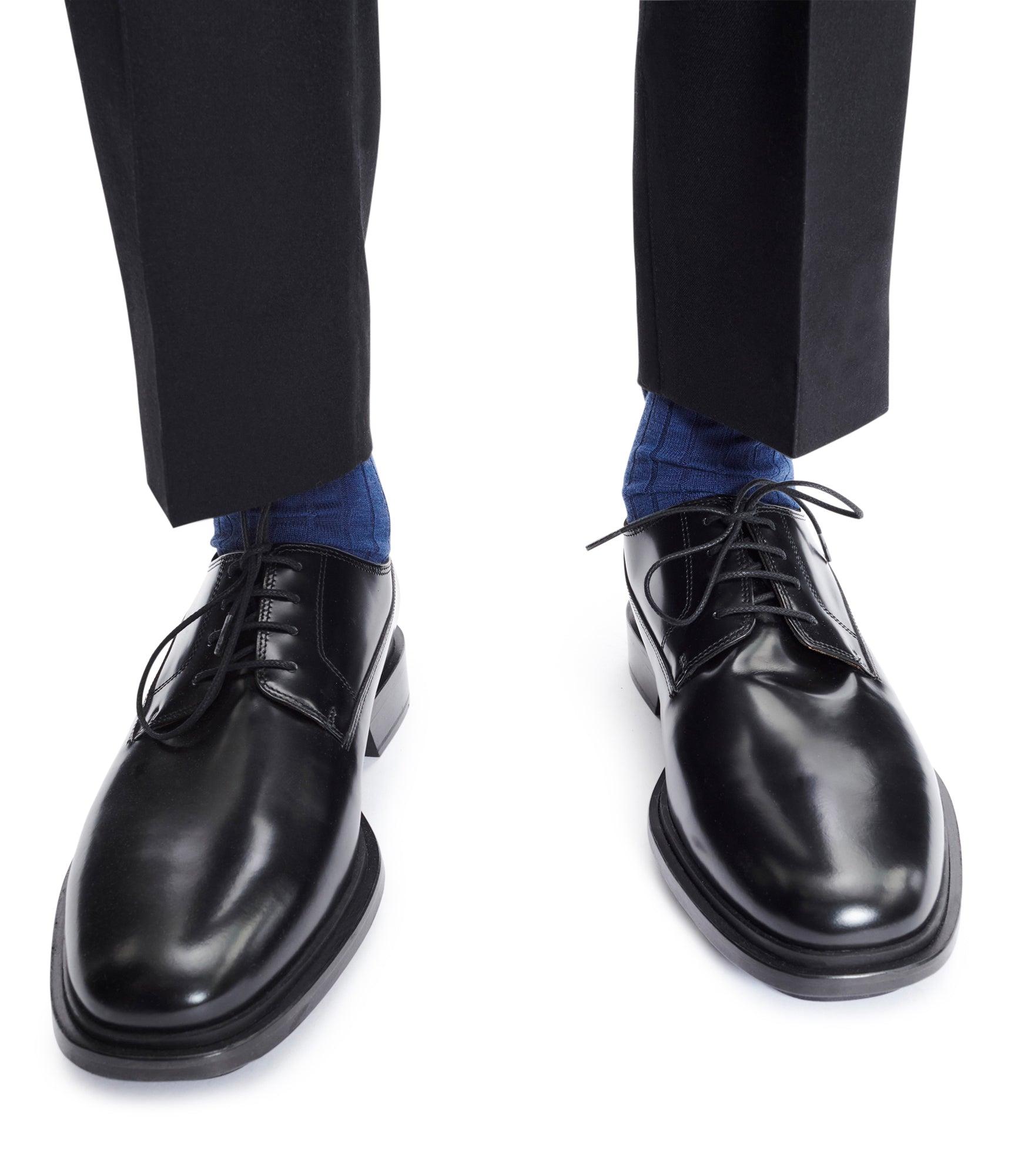 A.P.C. Charlie Derbies in Black for Men Lyst