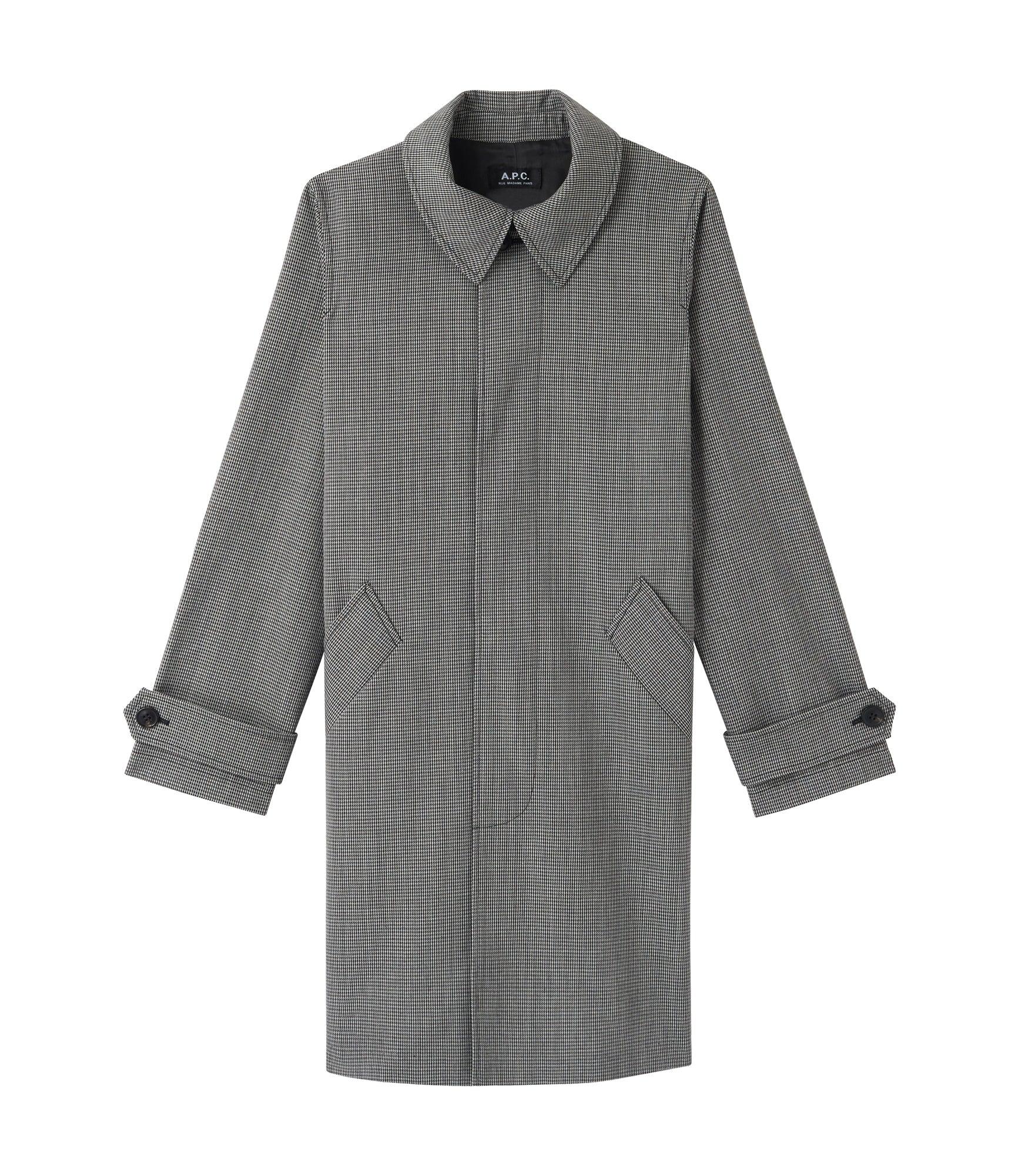 A.P.C. Dinard Raincoat in Gray | Lyst