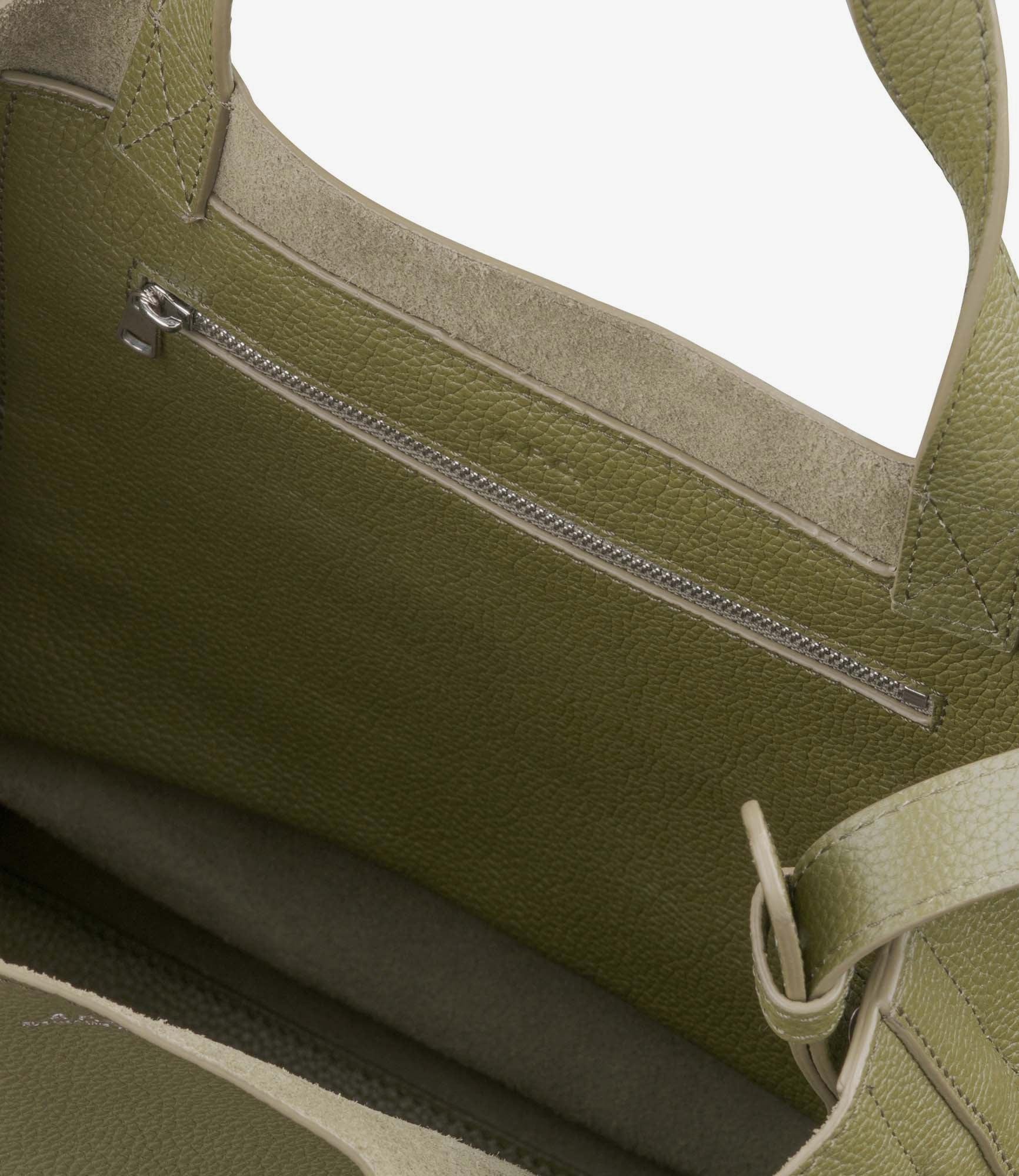 A.P.C. Maiko Medium Shopper Tote One Size Evergreen for Men