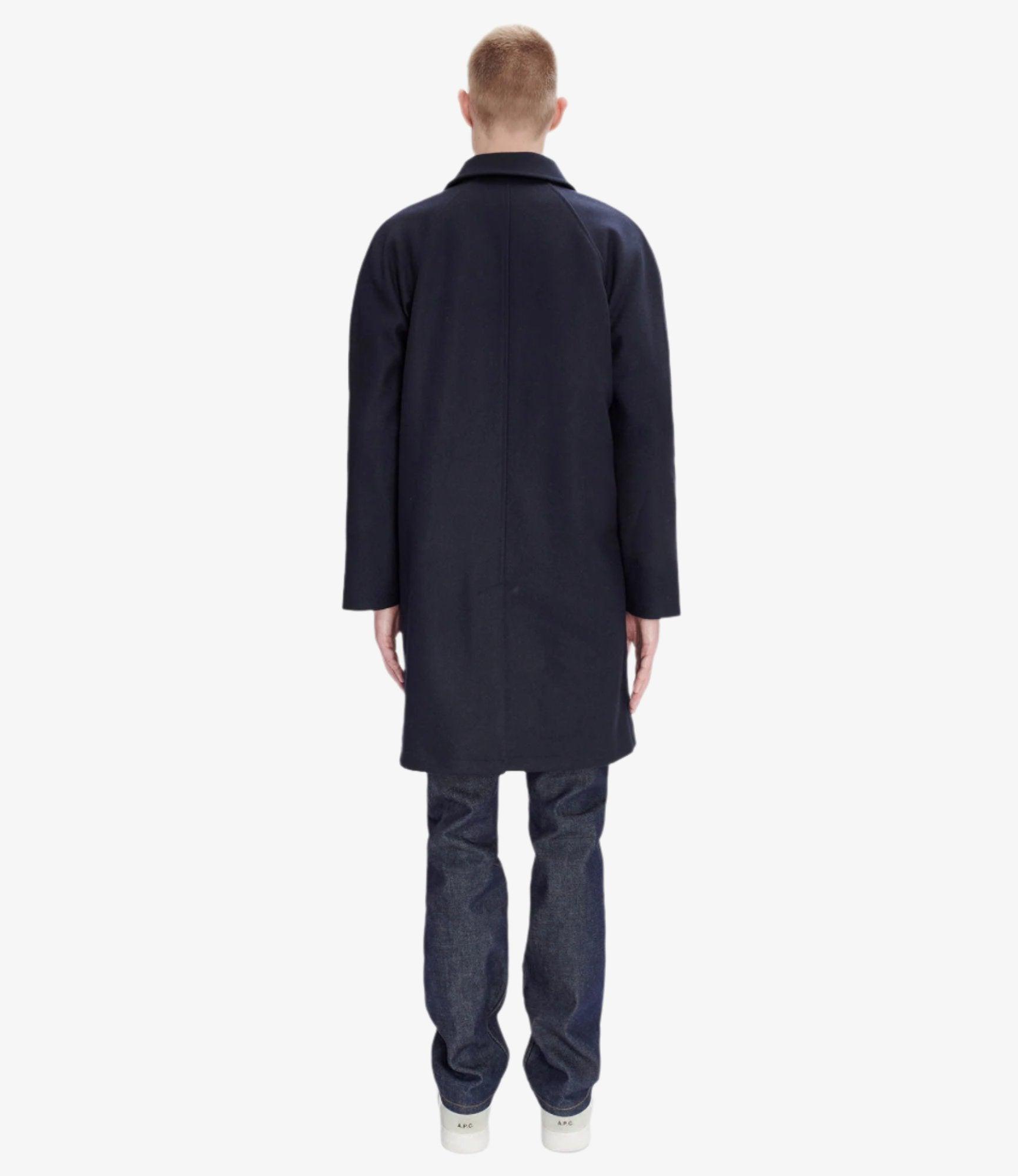A.P.C. Auster Raincoat in Blue for Men Lyst
