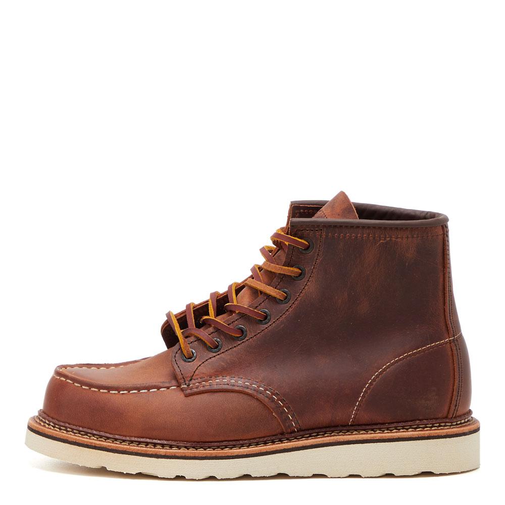 Red Wing 6-inch Moc Toe Boot - Copper in Brown for Men | Lyst