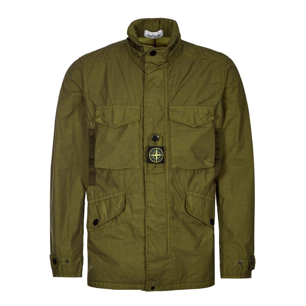 Stone Island Field Jacket Naslan Light Watro in Green for Men | Lyst