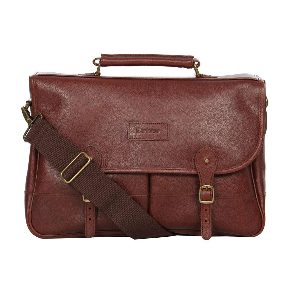 barbour briefcase