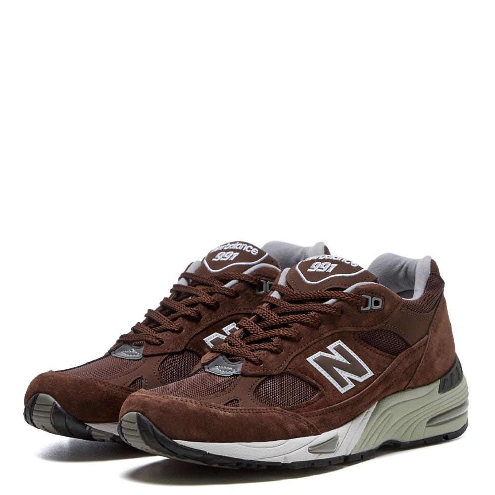 New Balance 991 Trainers in Brown for Men | Lyst