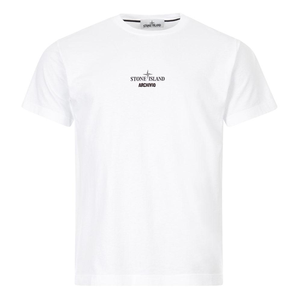 Stone Island Tshirt Archivio in White for Men Lyst