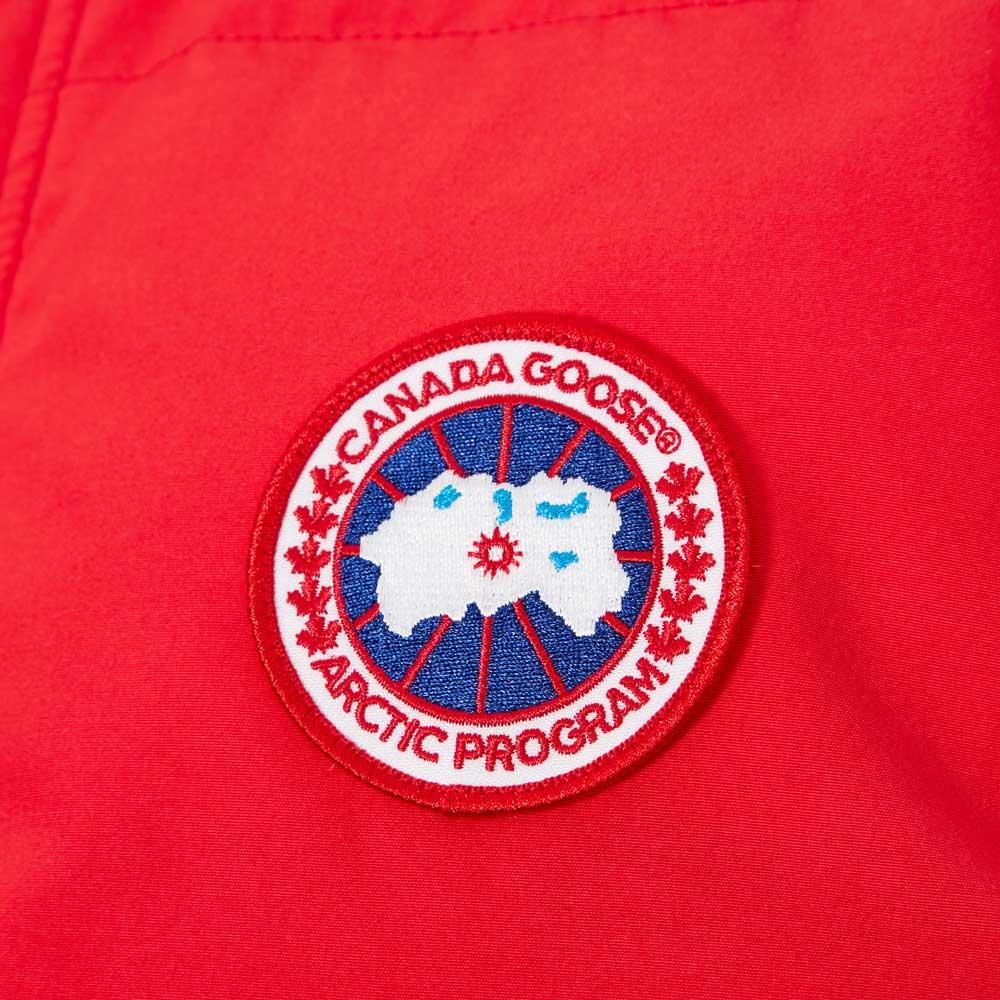 canada goose red gilet