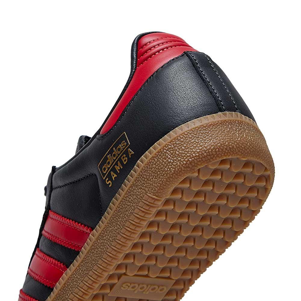 Red adidas samba sale super