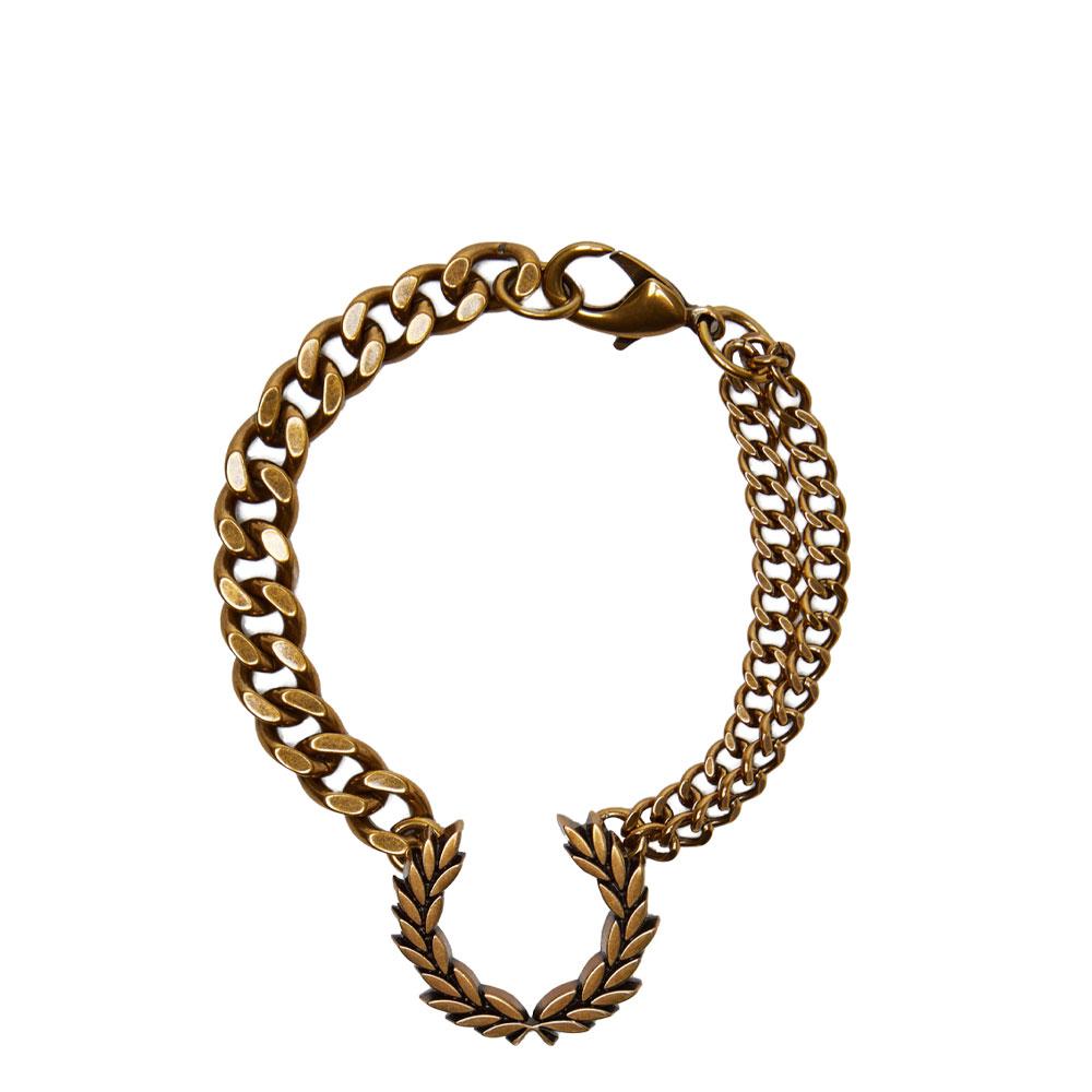 Fred Perry Laurel Wreath Bracelet in Metallic for Men | Lyst