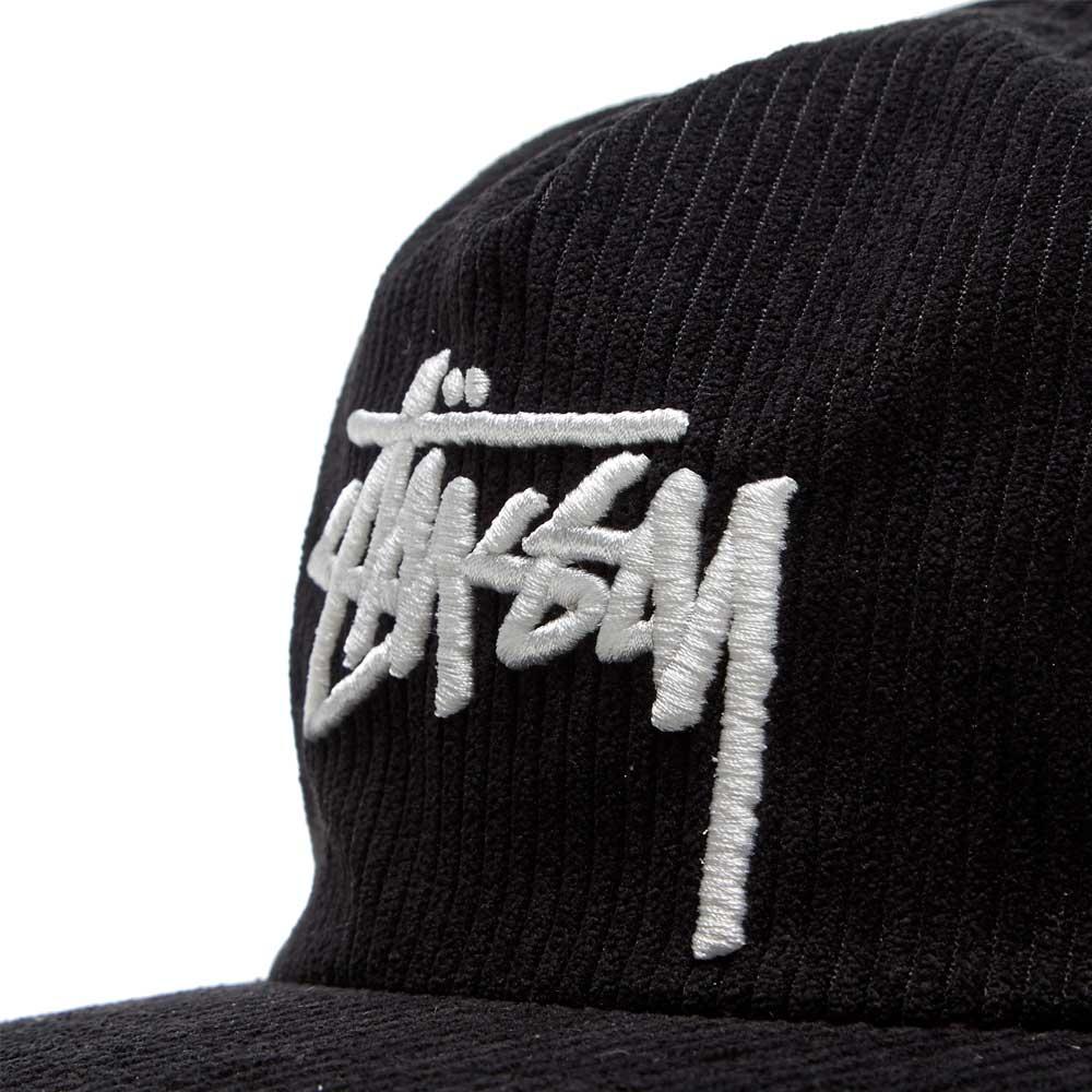 Stussy Corduroy Trucker Cap in Black for Men | Lyst