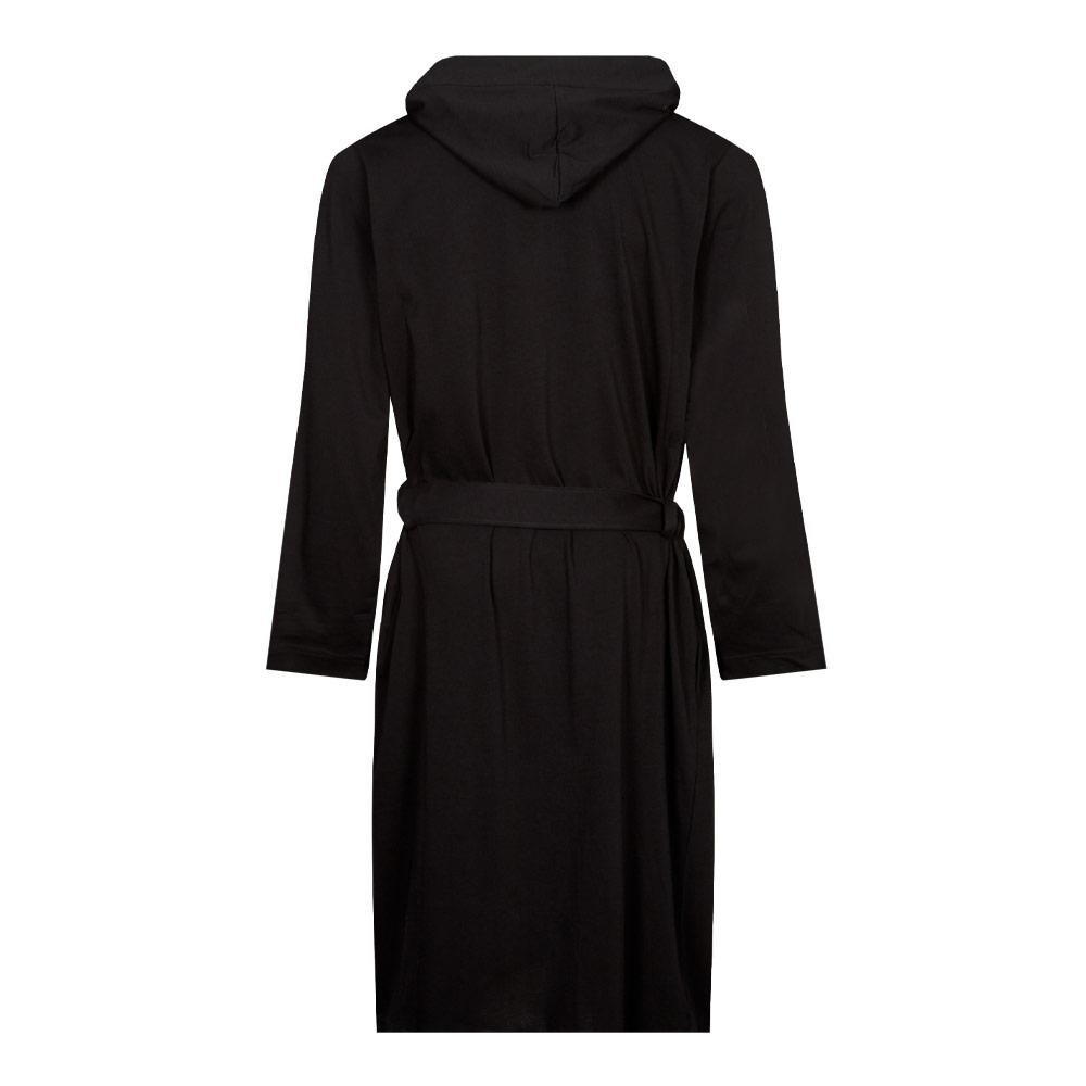 BOSS by HUGO BOSS Identity Hooded Robe in Black for Men | Lyst