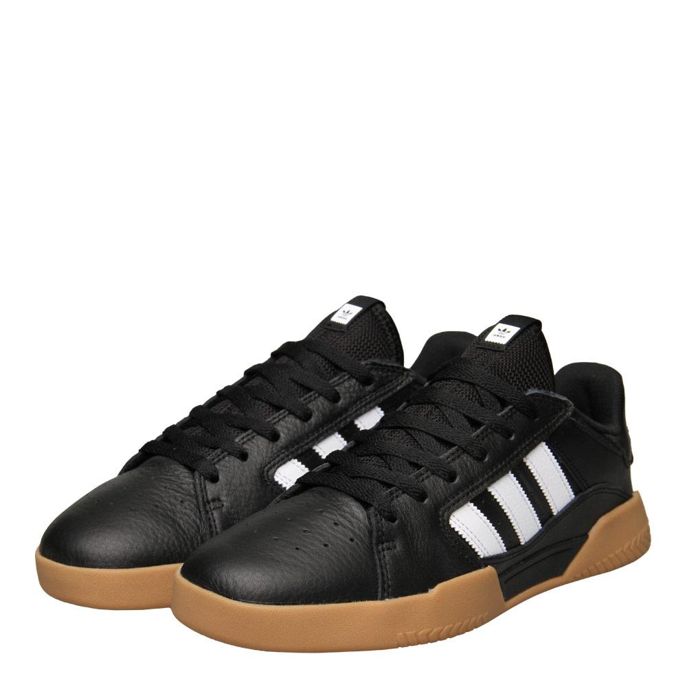 adidas Leather Vrx Low Trainers in Black for Men - Lyst