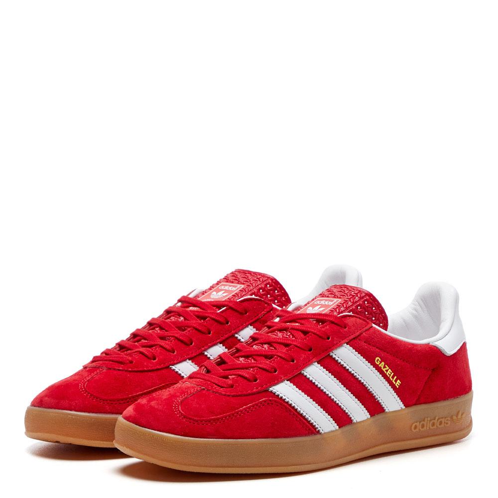 adidas Gazelle Indoor Trainers in Red for Men | Lyst