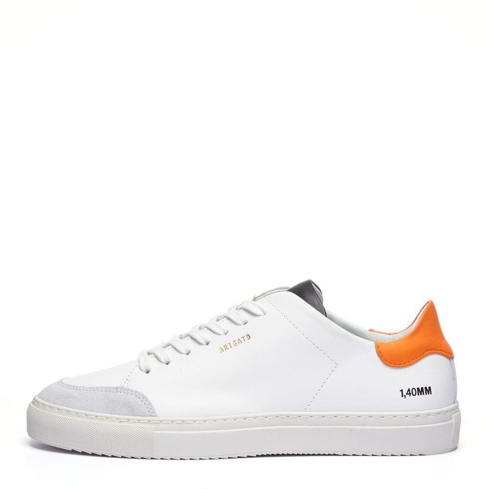 Axel Arigato Leather Clean 90 Sneakers – / Green / Orange in White for Men  - Save 5% - Lyst