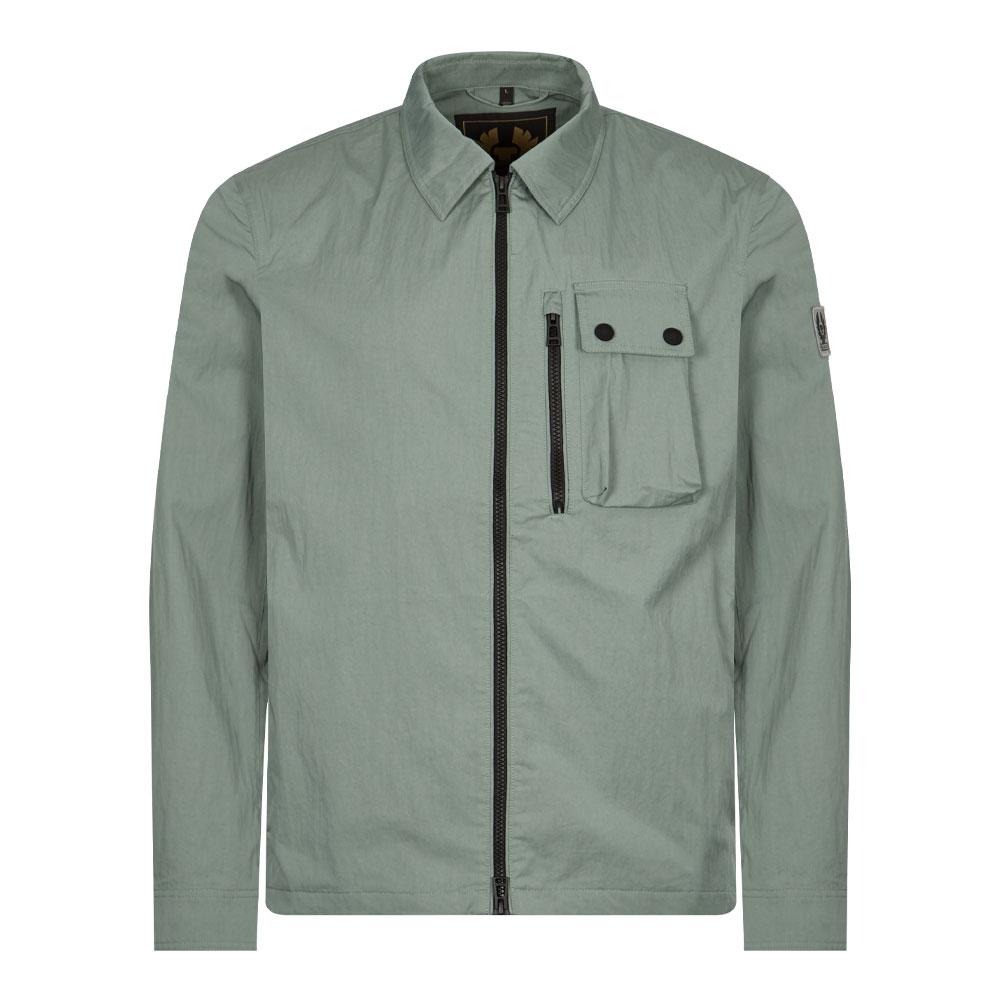 Belstaff Rail Overshirt in Green for Men Lyst