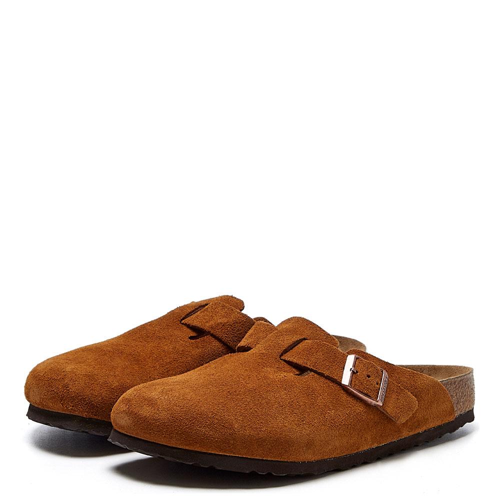 Birkenstock Boston Sfb Sandals in Brown for Men | Lyst