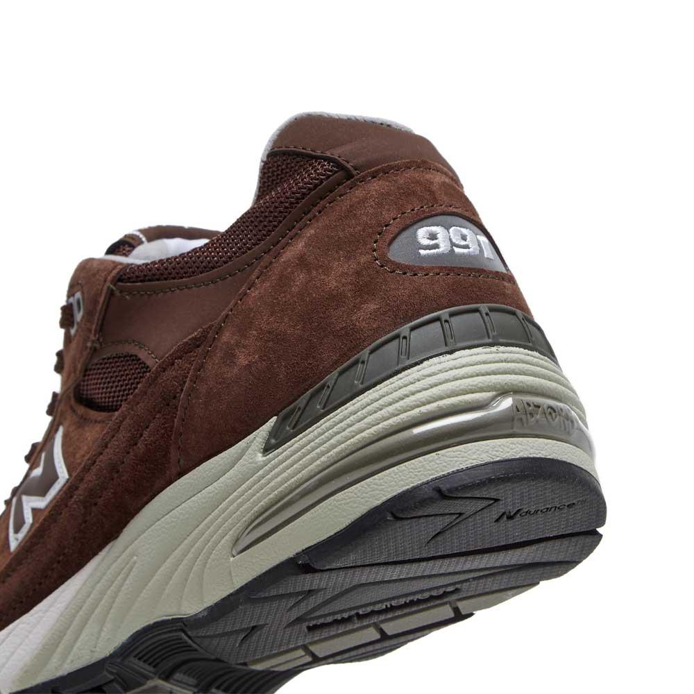 New Balance 991 Trainers in Brown for Men | Lyst