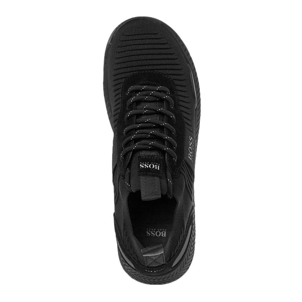 BOSS by HUGO BOSS Suede Running-inspired Hybrid Trainers With 